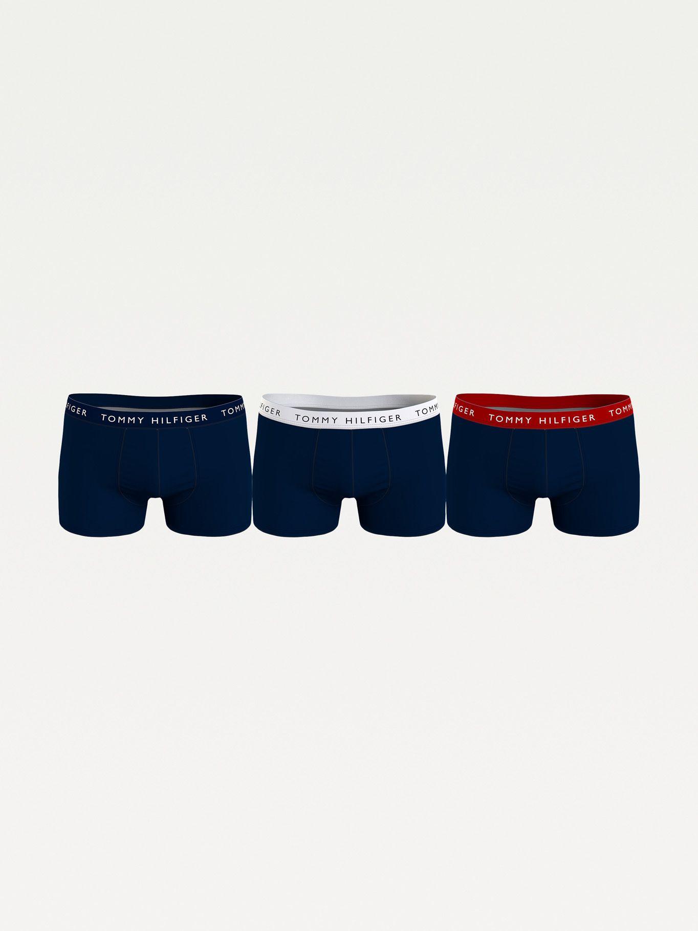 Pack 3 Calzoncillos Trunk Essential Azul Tommy Hilfiger-0