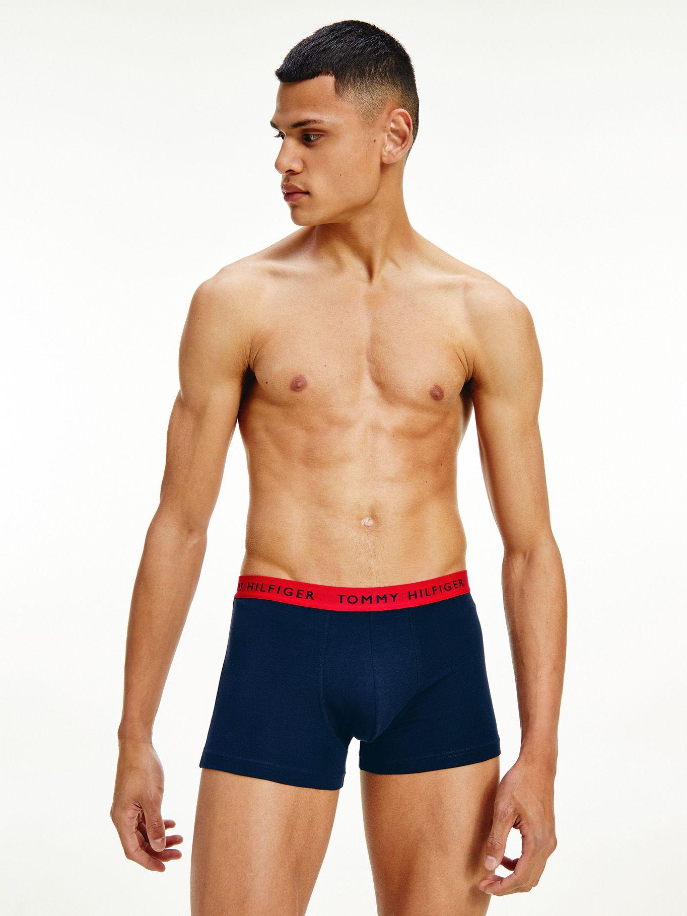 Pack 3 Calzoncillos Trunk Essential Azul Tommy Hilfiger-1
