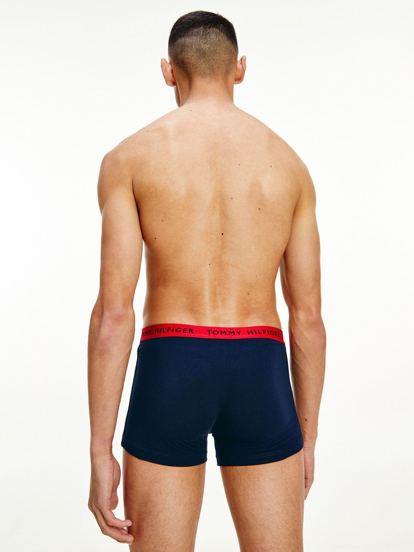 Pack 3 Calzoncillos Trunk Essential Azul Tommy Hilfiger-2