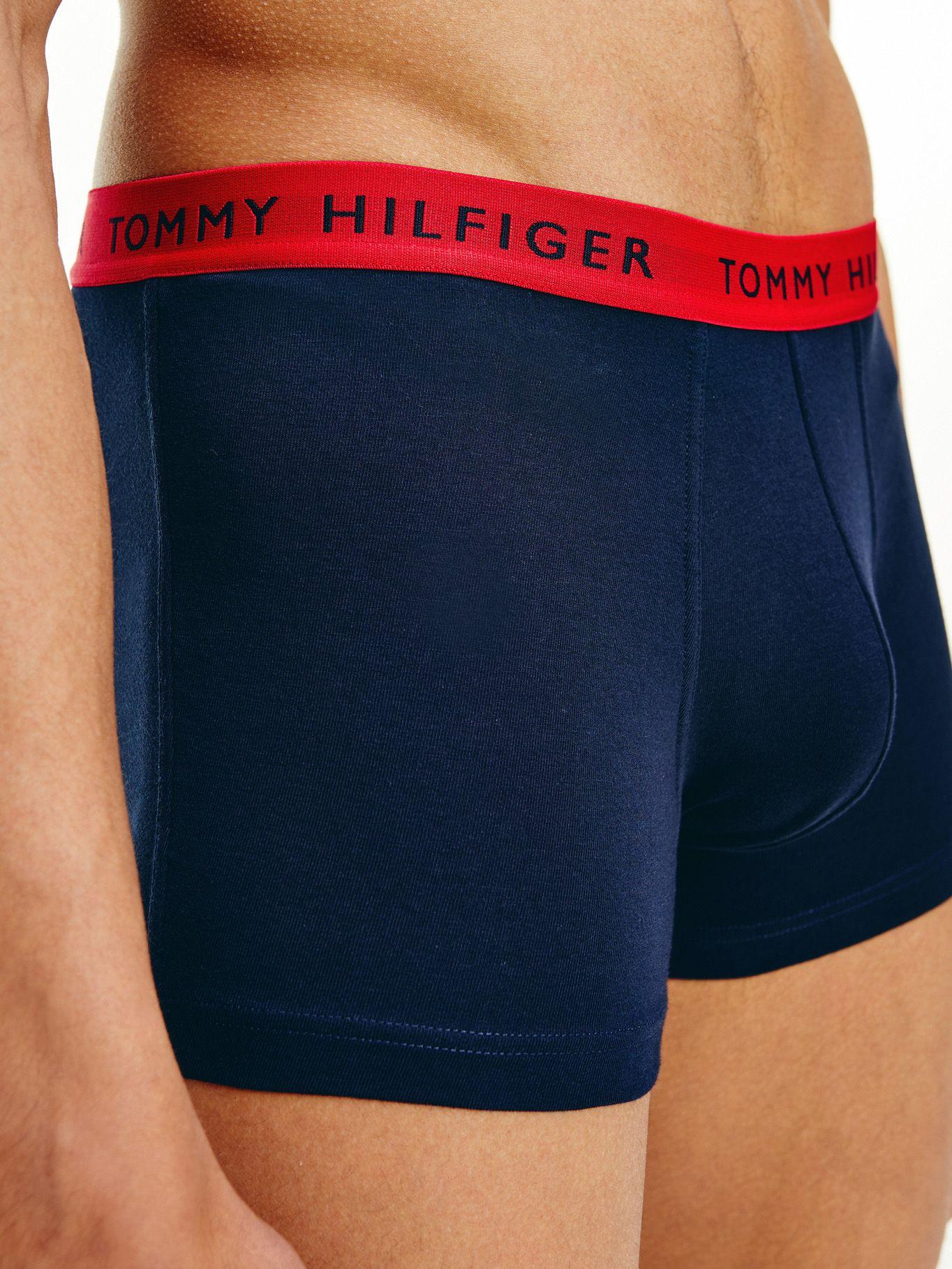 Pack 3 Calzoncillos Trunk Essential Azul Tommy Hilfiger-3
