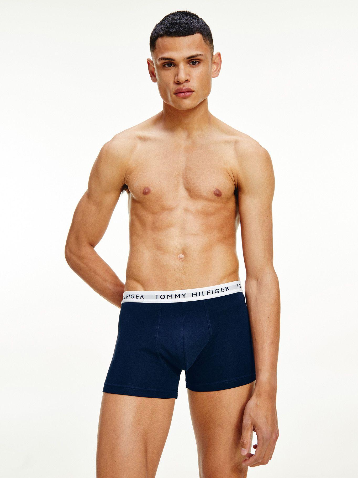 Pack 3 Calzoncillos Trunk Essential Azul Tommy Hilfiger-5