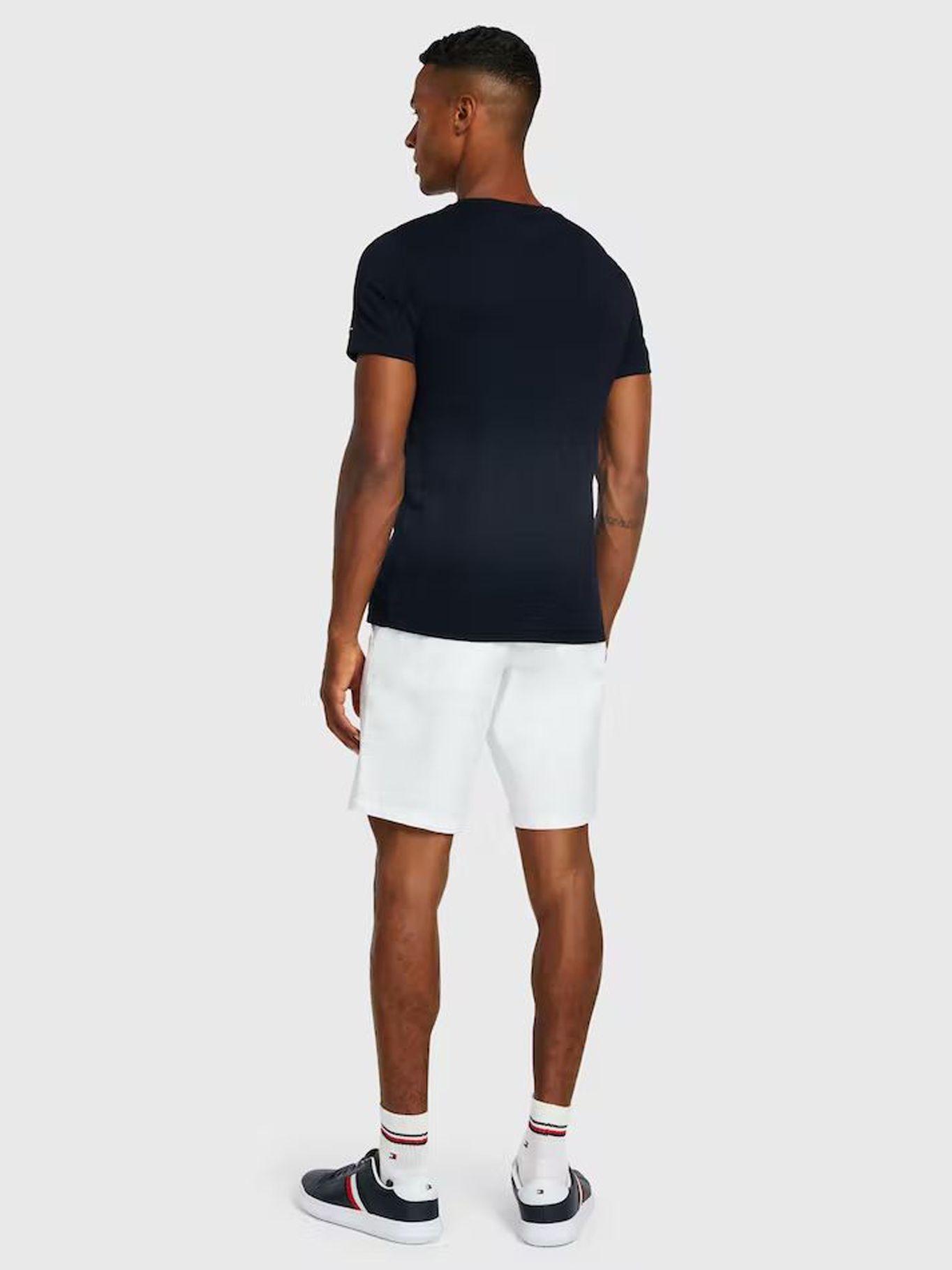 Polera Text Corporate Azul Tommy Hilfiger-2