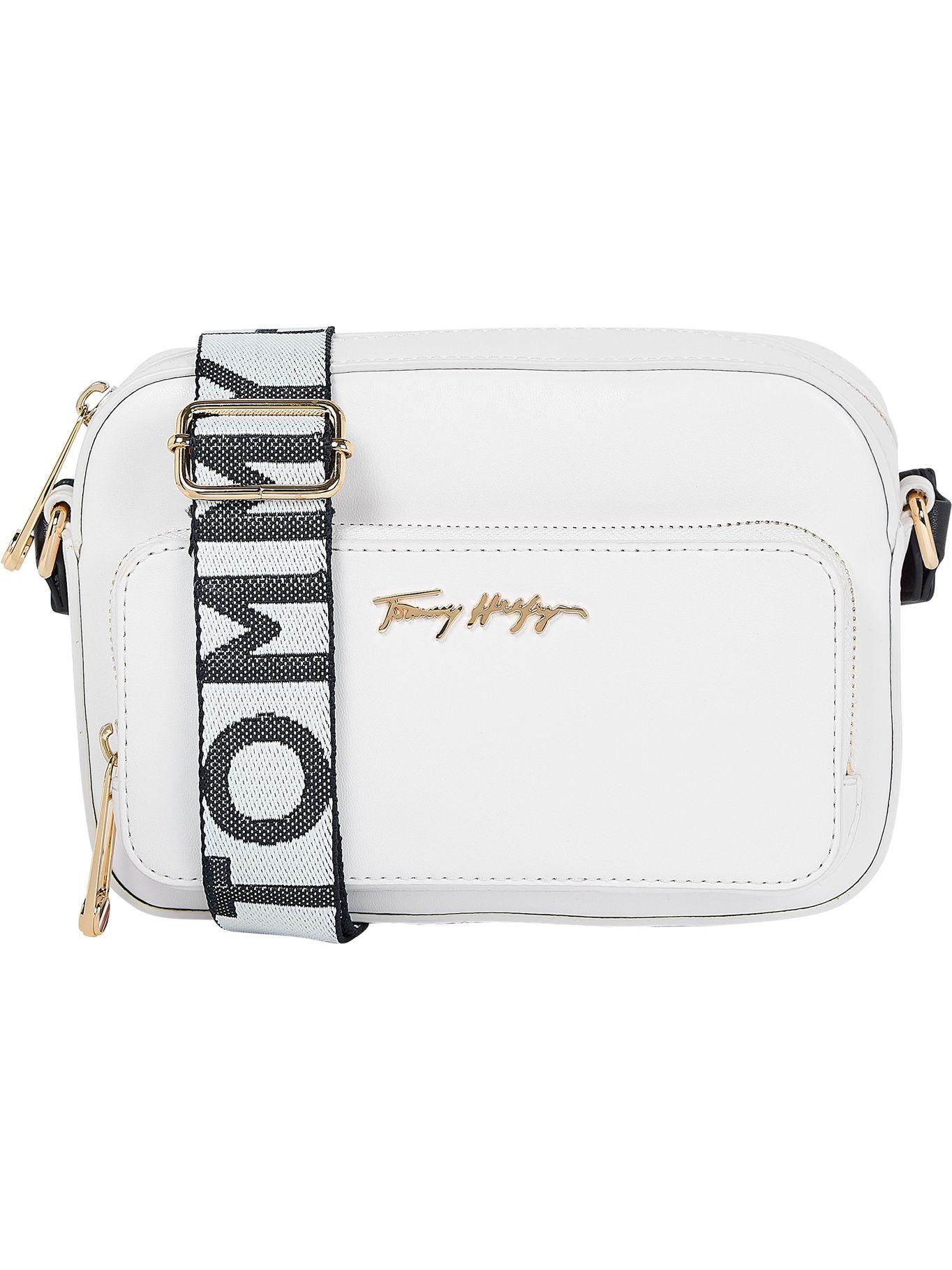 Cartera Bandolera Iconic Con Logo Blanco Tommy Hilfiger-0