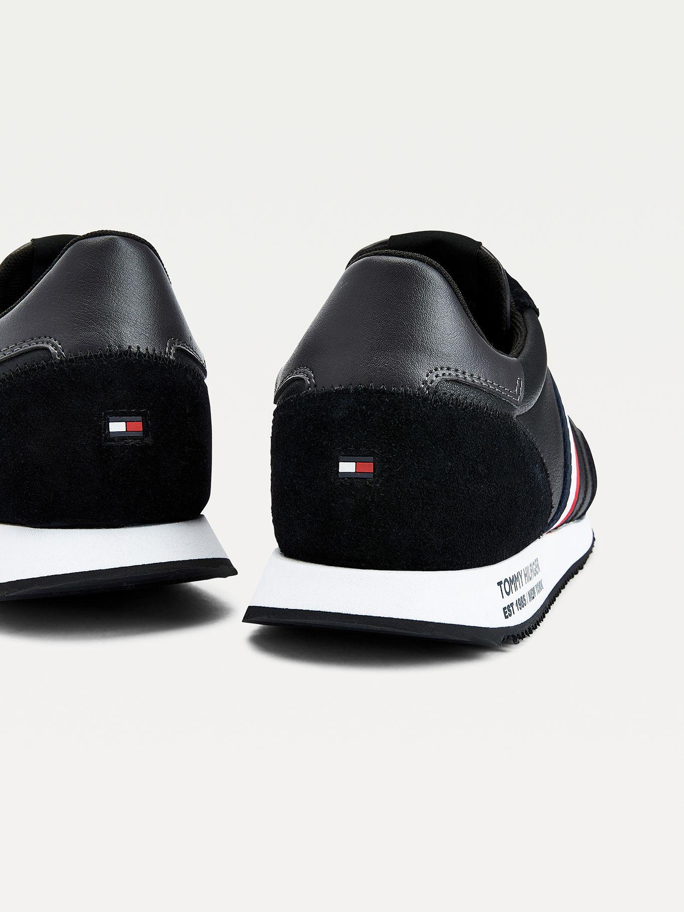 Zapatilla Con Cinta Stripe Negro Tommy Hilfiger-3