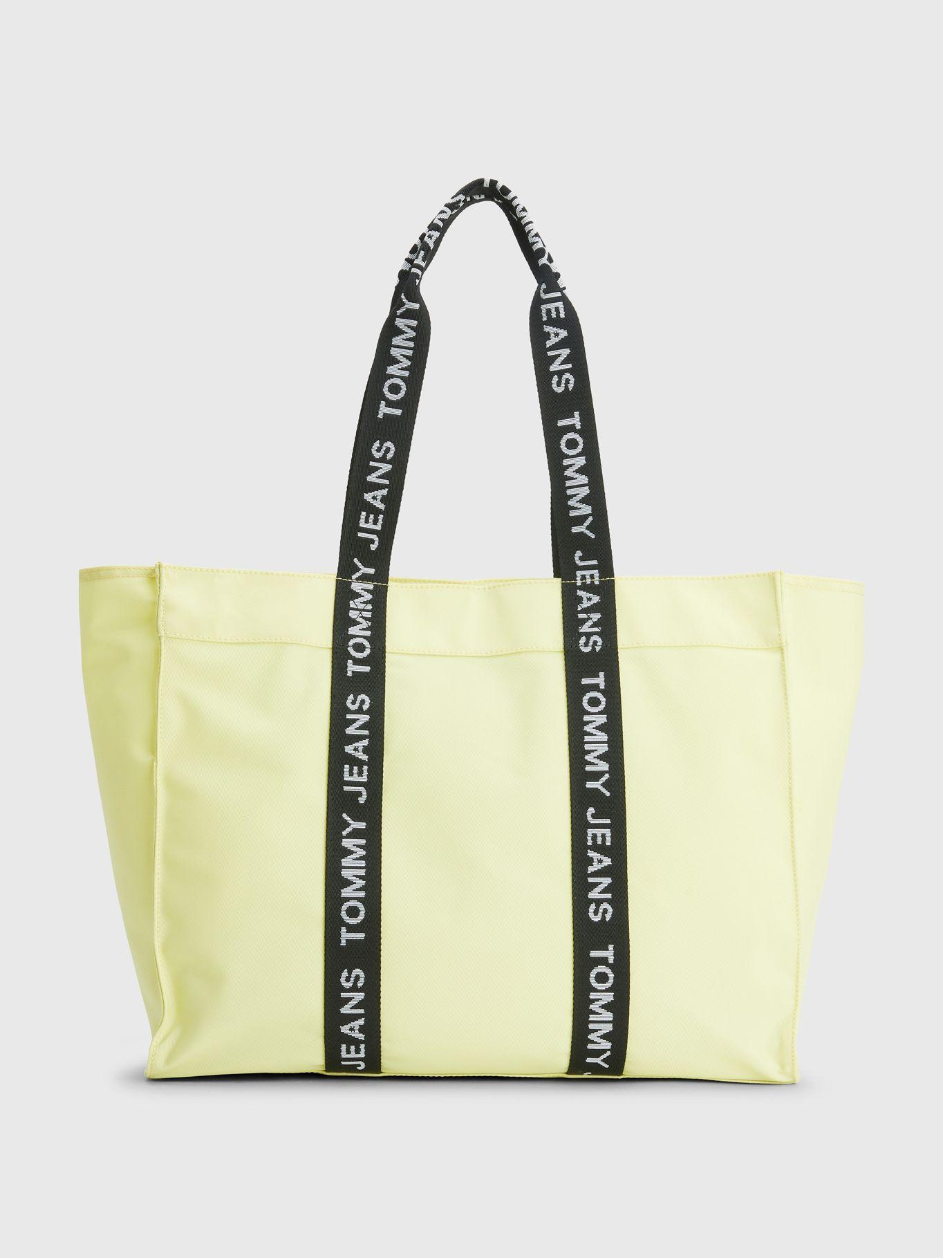 Tote Essential Con Inscripción Amarillo Tommy Hilfiger-0