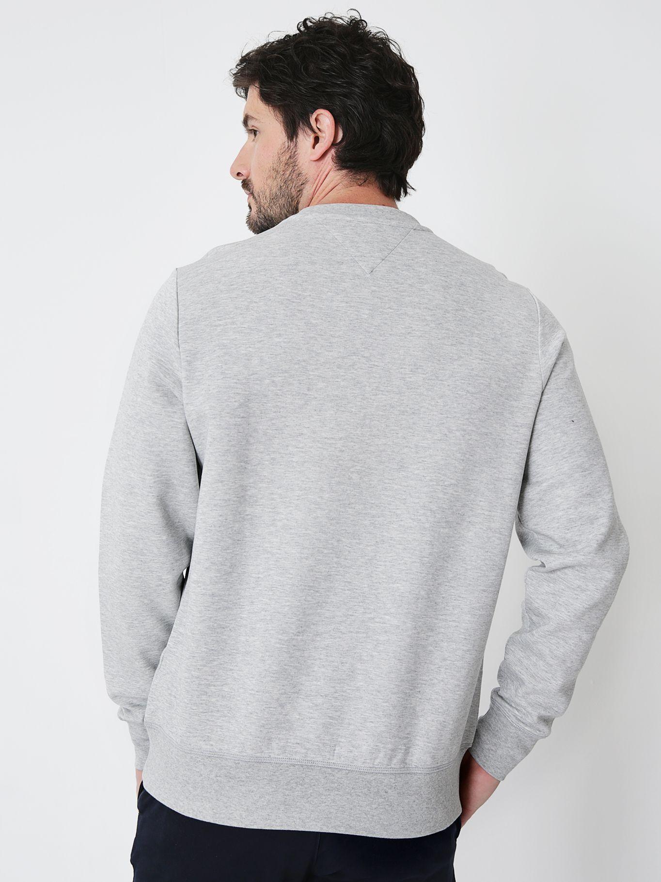 Poleron Im Solid Con Logo Gris Tommy Hilfiger-1