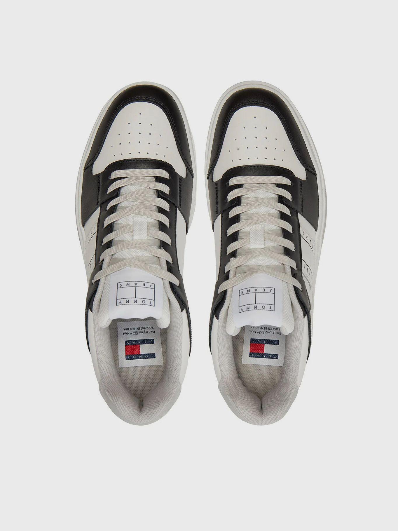 Zapatillas De Cuero The Brooklyn Negro Tommy Hilfiger-2