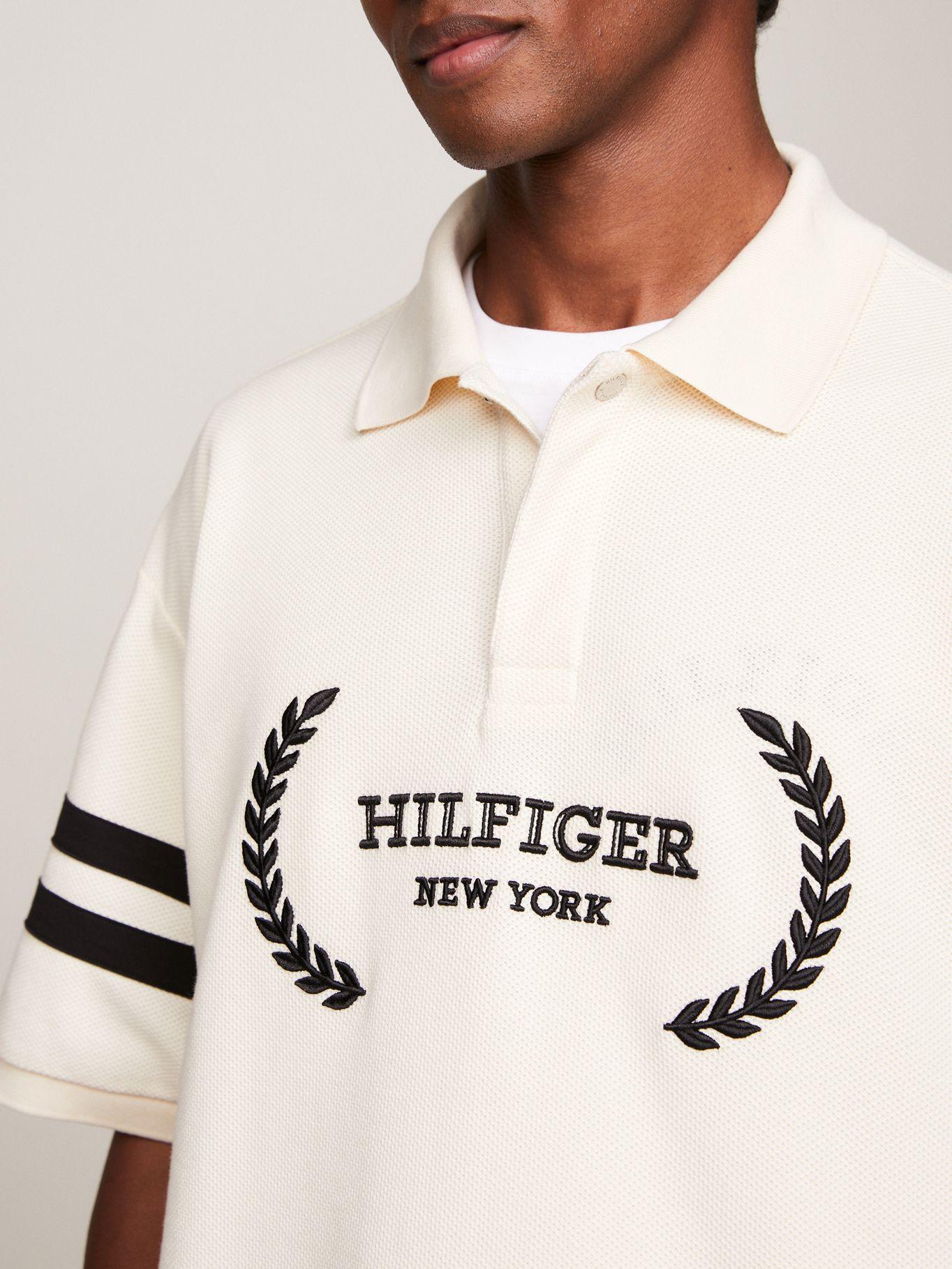 POLO LOGO MONOTYPE BLANCO TOMMY HILFIGER-3