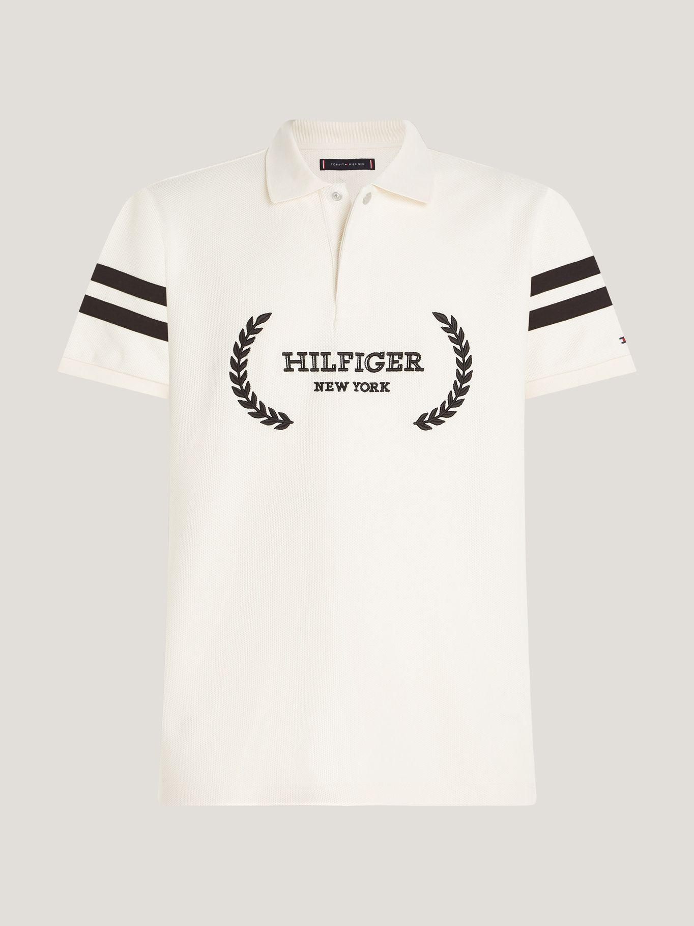 POLO LOGO MONOTYPE BLANCO TOMMY HILFIGER-4