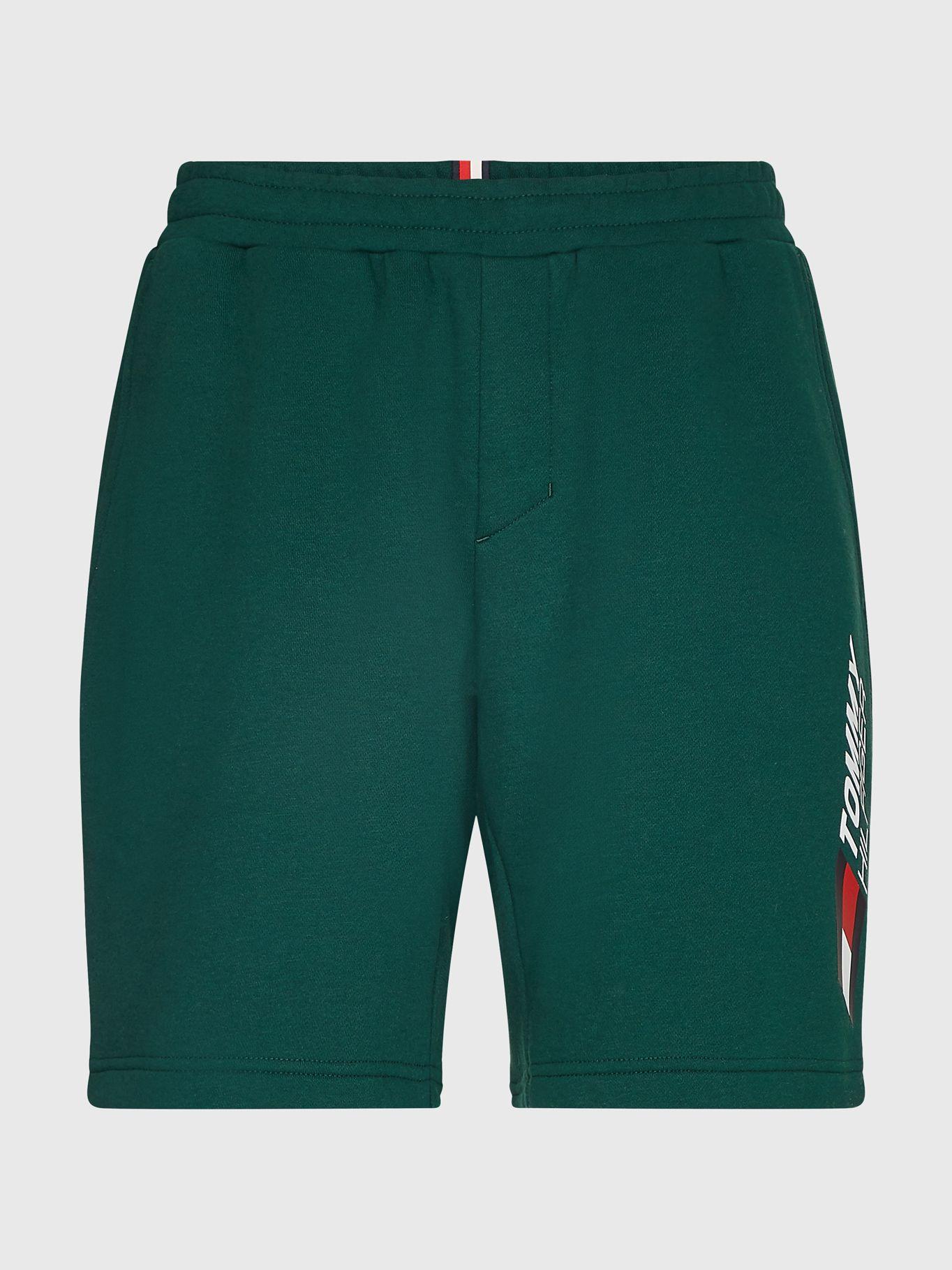 Short Sport Essential De Algodón Verde Tommy Hilfiger-1