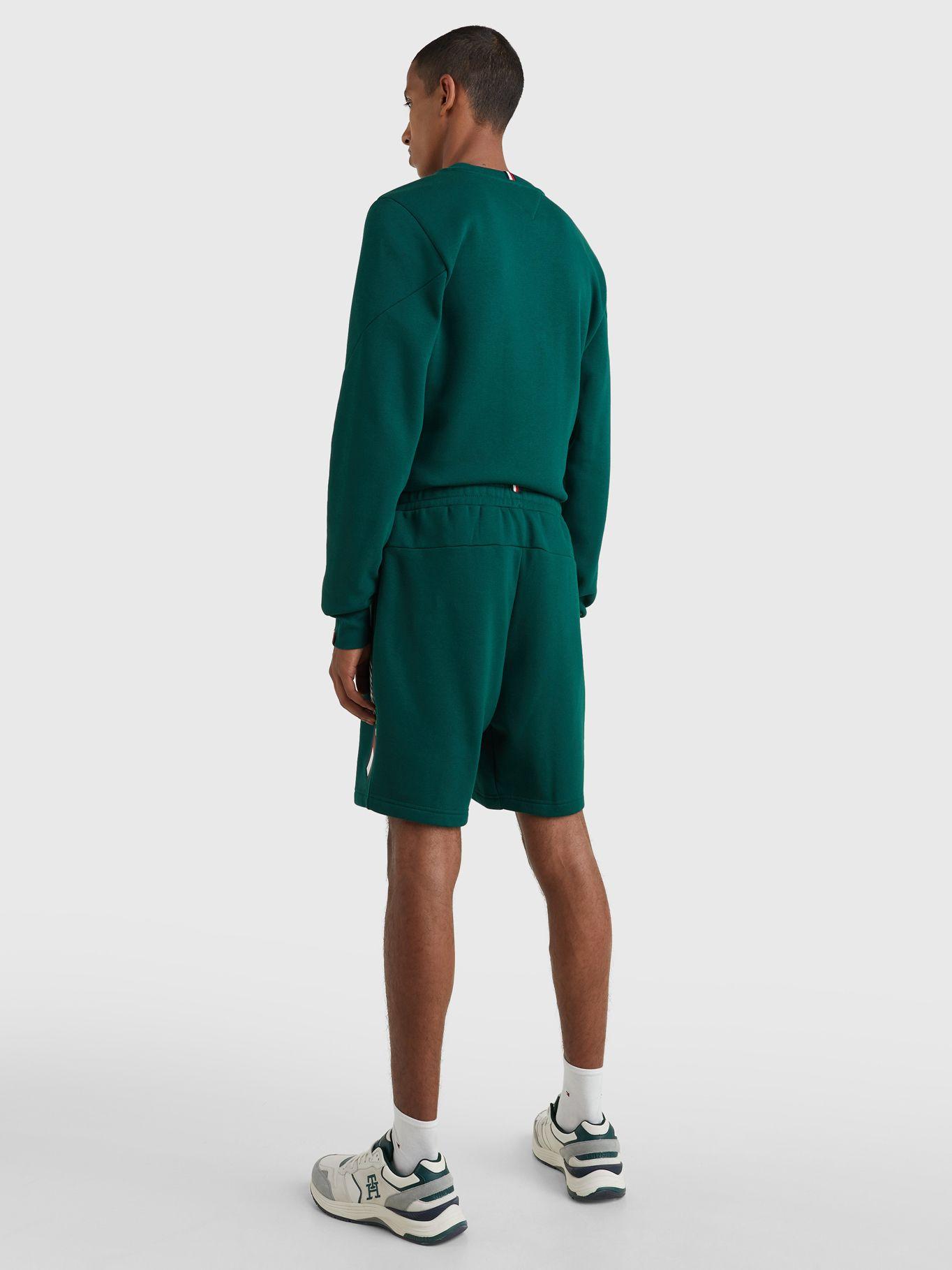 Short Sport Essential De Algodón Verde Tommy Hilfiger-3