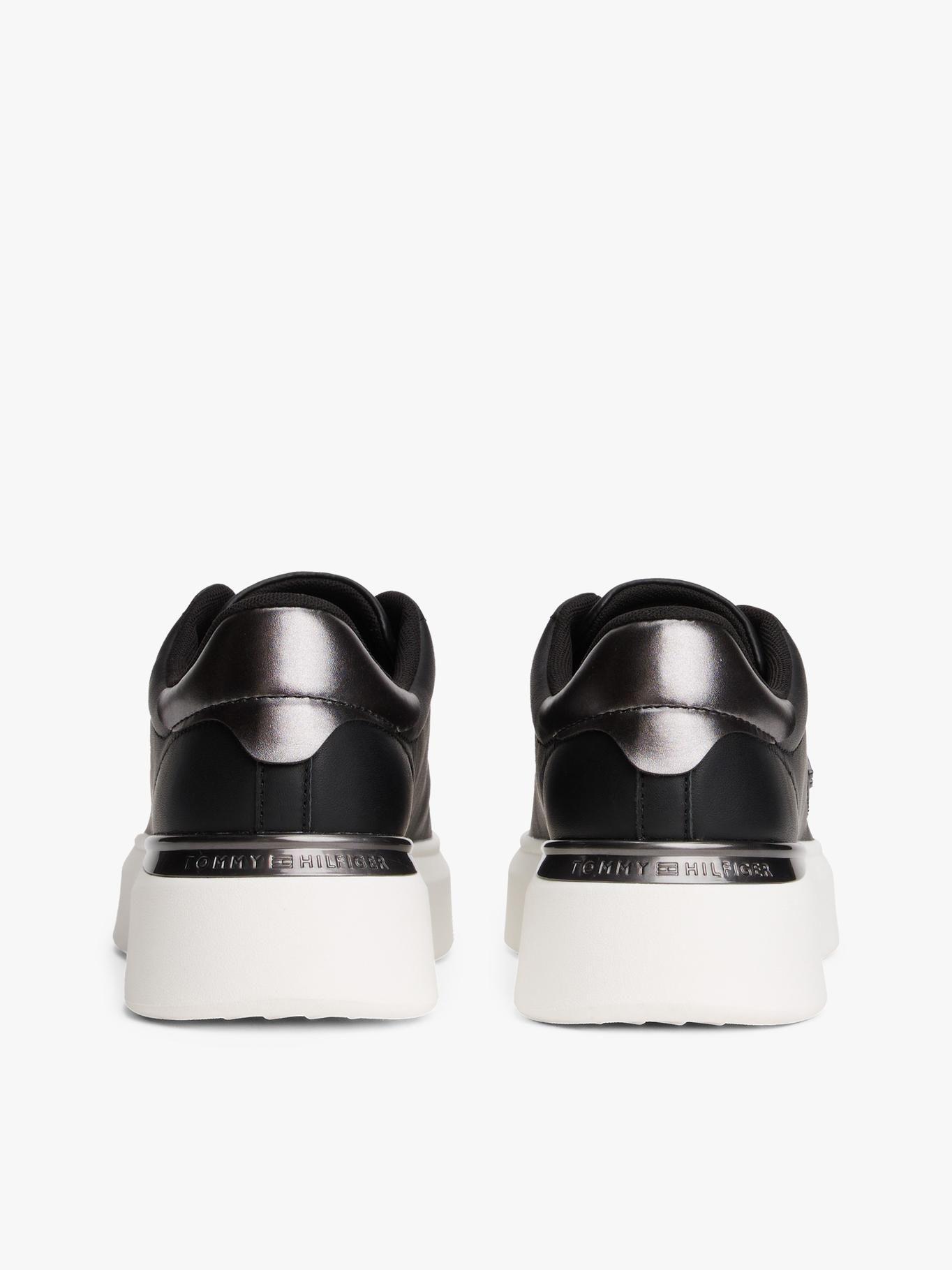 Zapatillas Chic Platform Con Logo Negro Tommy Hilfiger-2