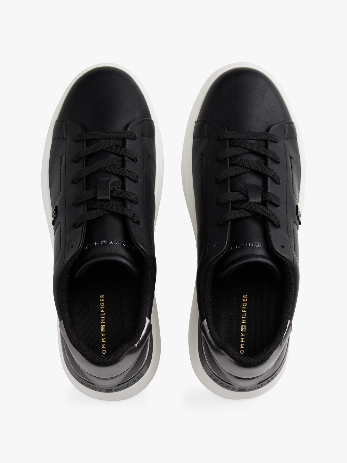 Zapatillas Chic Platform Con Logo Negro Tommy Hilfiger-3