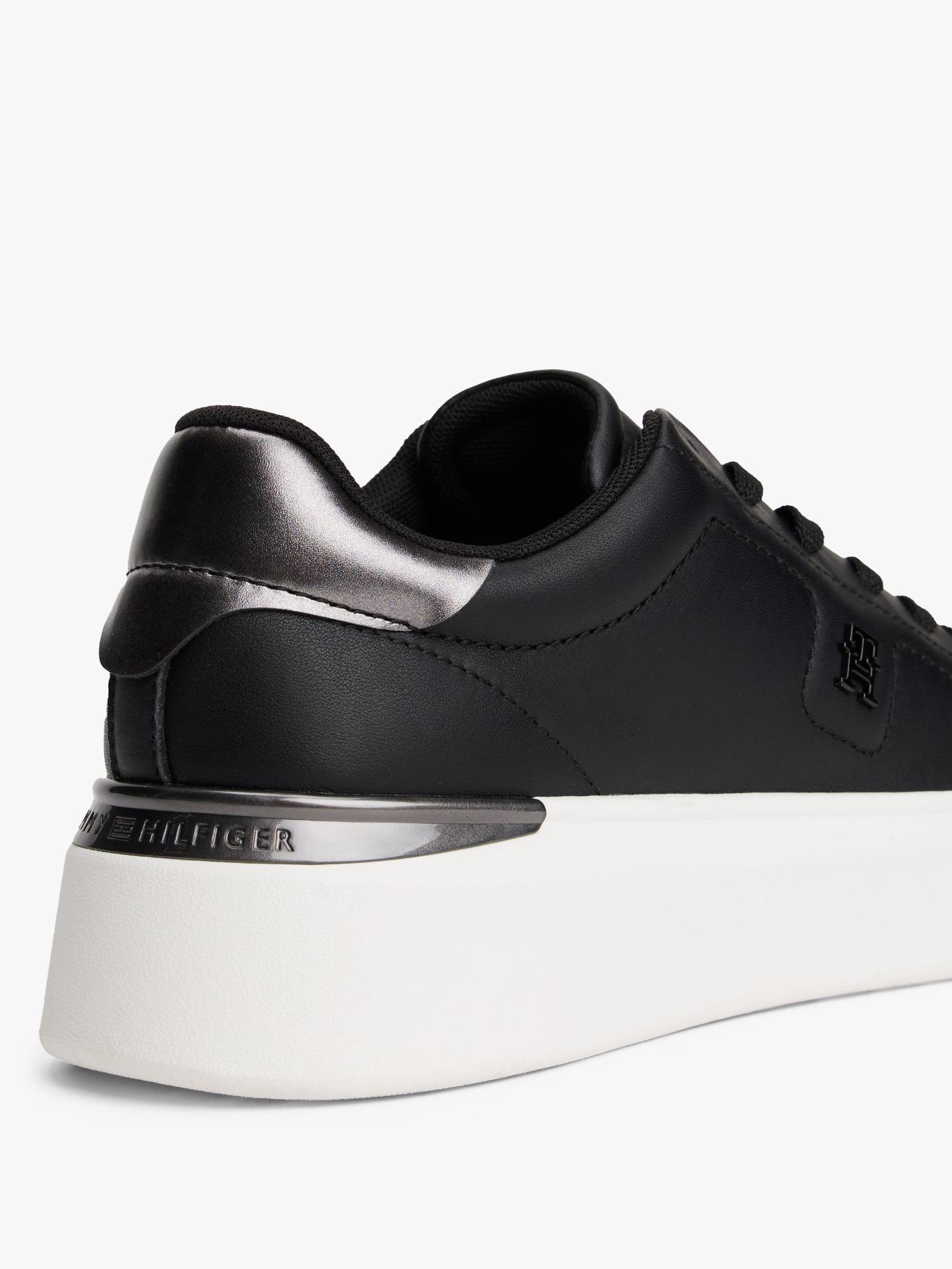 Zapatillas Chic Platform Con Logo Negro Tommy Hilfiger-7