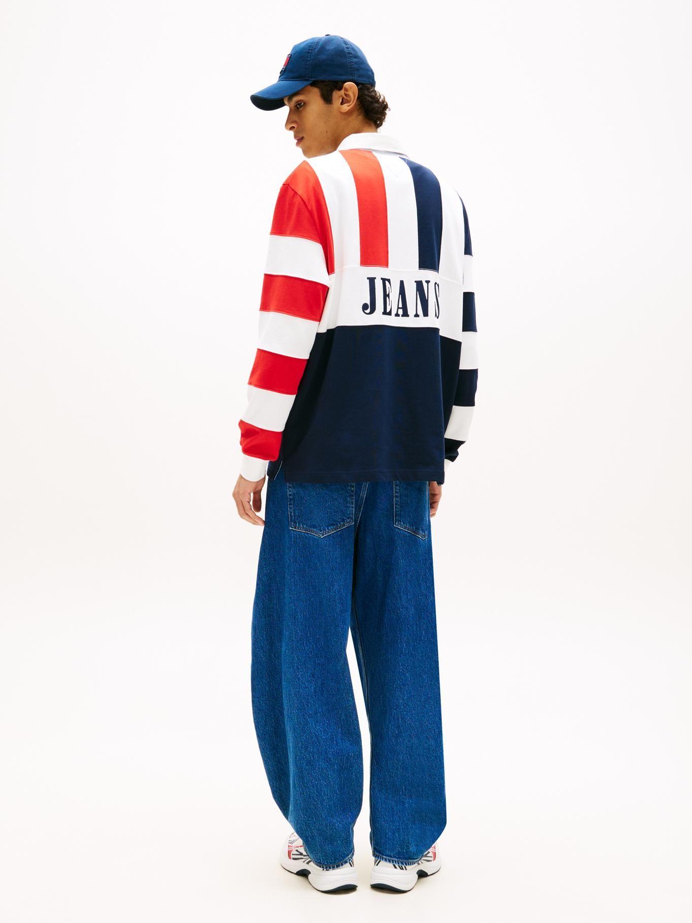 Polo Rugby Color Block Relaxed Fit-2