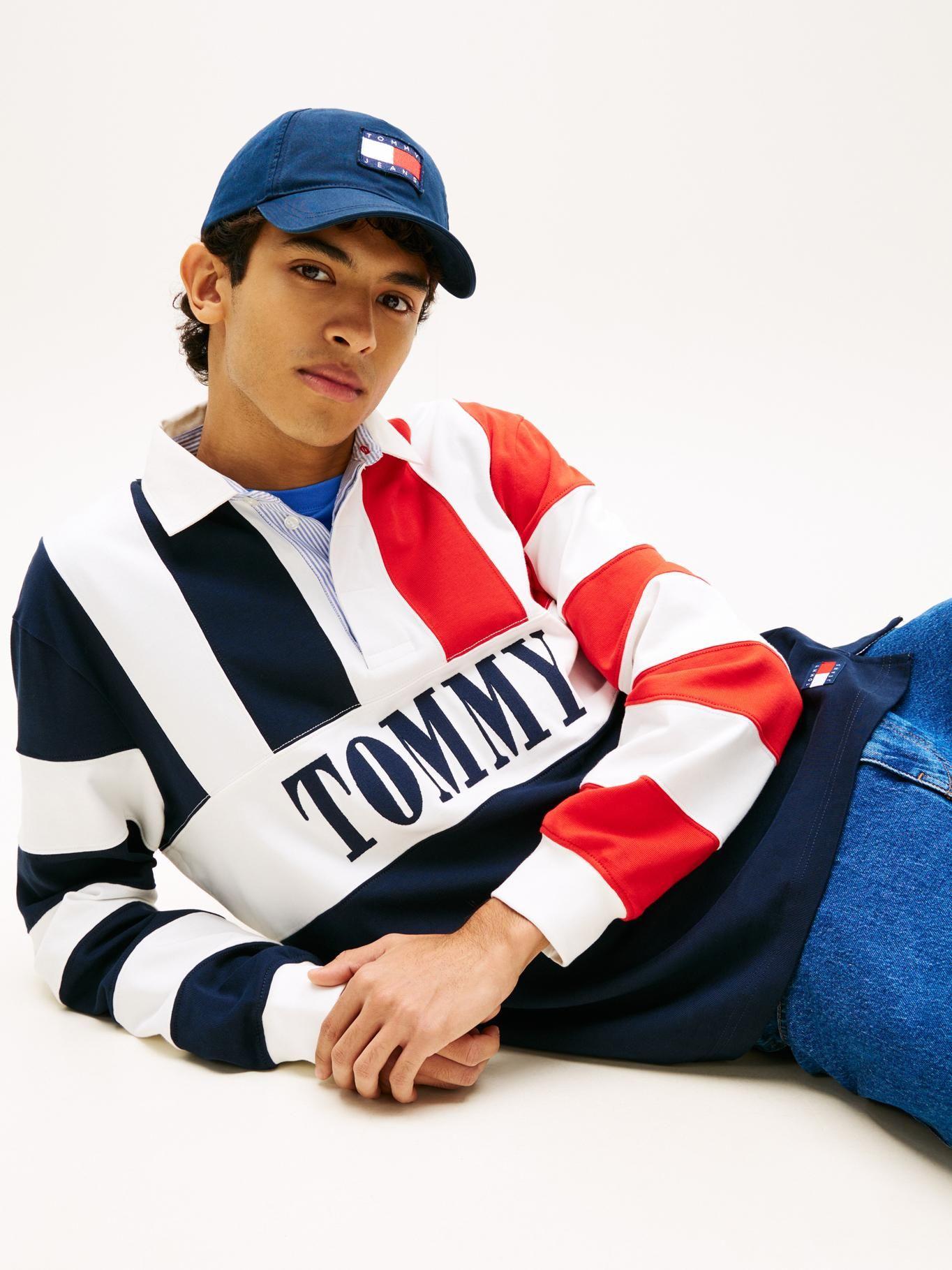 Polo Rugby Color Block Relaxed Fit-3