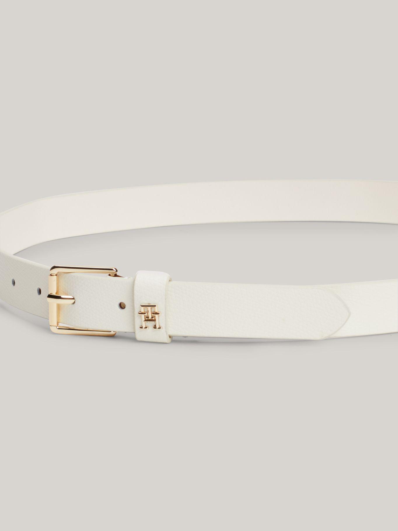 Cinturón Heritage Hebilla Rodillo Blanco Tommy Hilfiger-2
