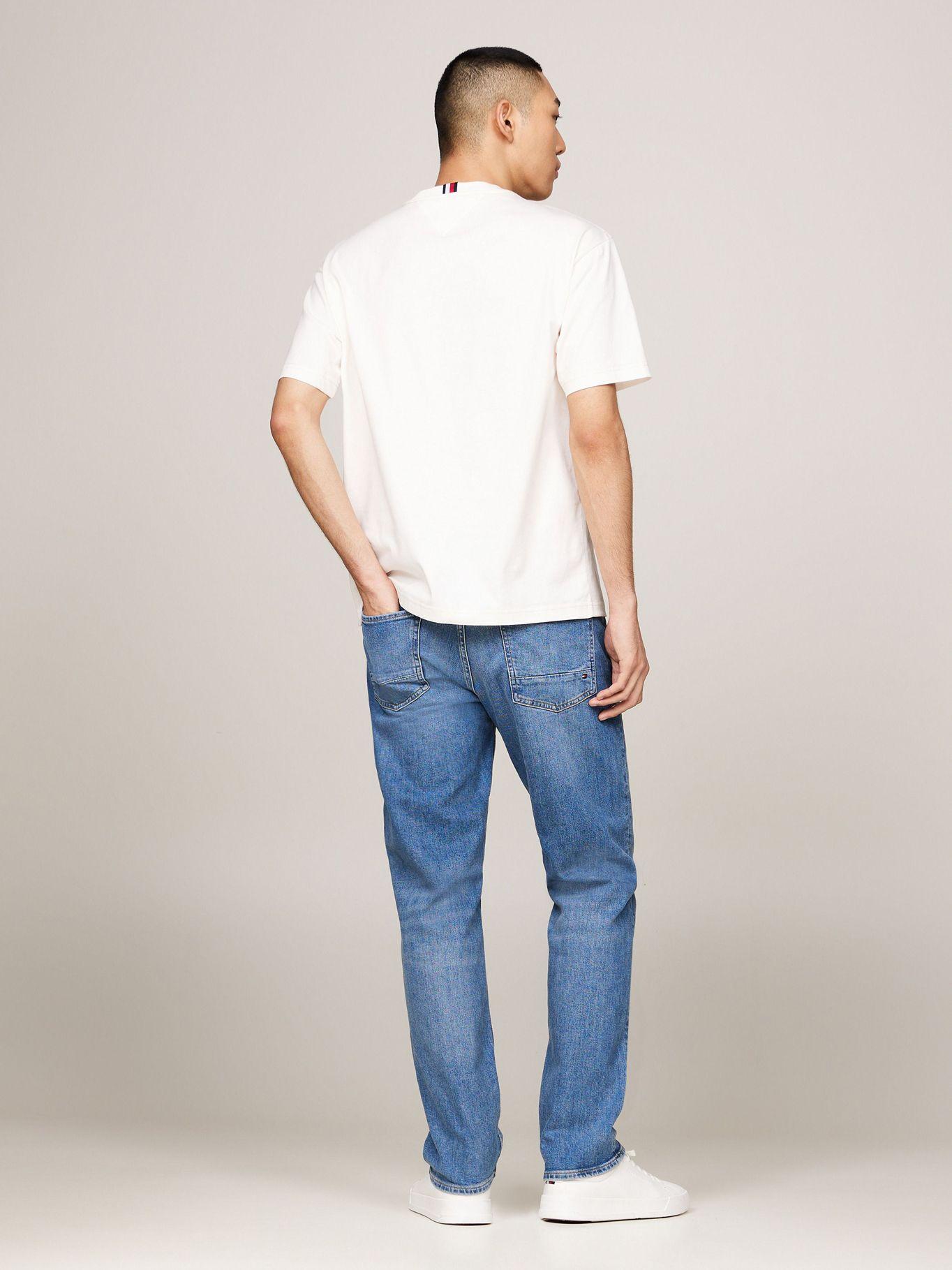 Polera Con Logo Monotype Bordado Blanco Tommy Hilfiger-2