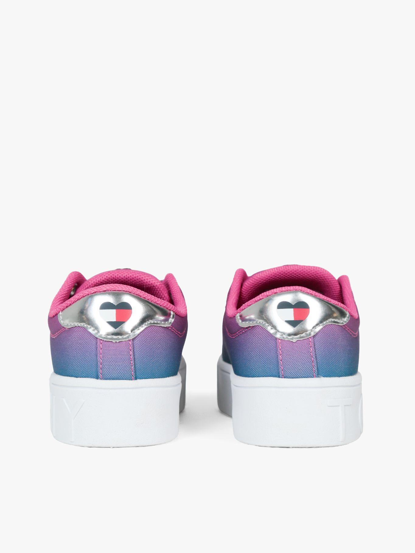 Zapatilla Plataforma Con Logo Multicolor Tommy Hilfiger-1