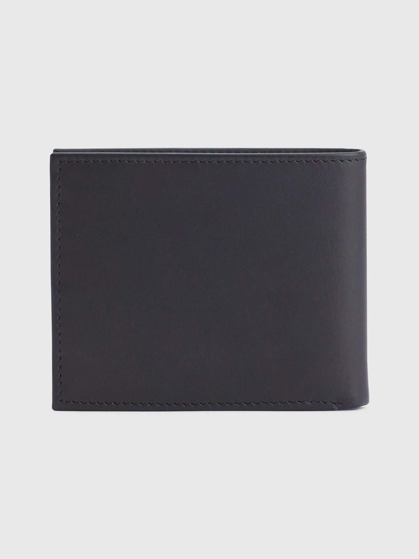 Billetera Small De Cuero Negro Tommy Hilfiger-1