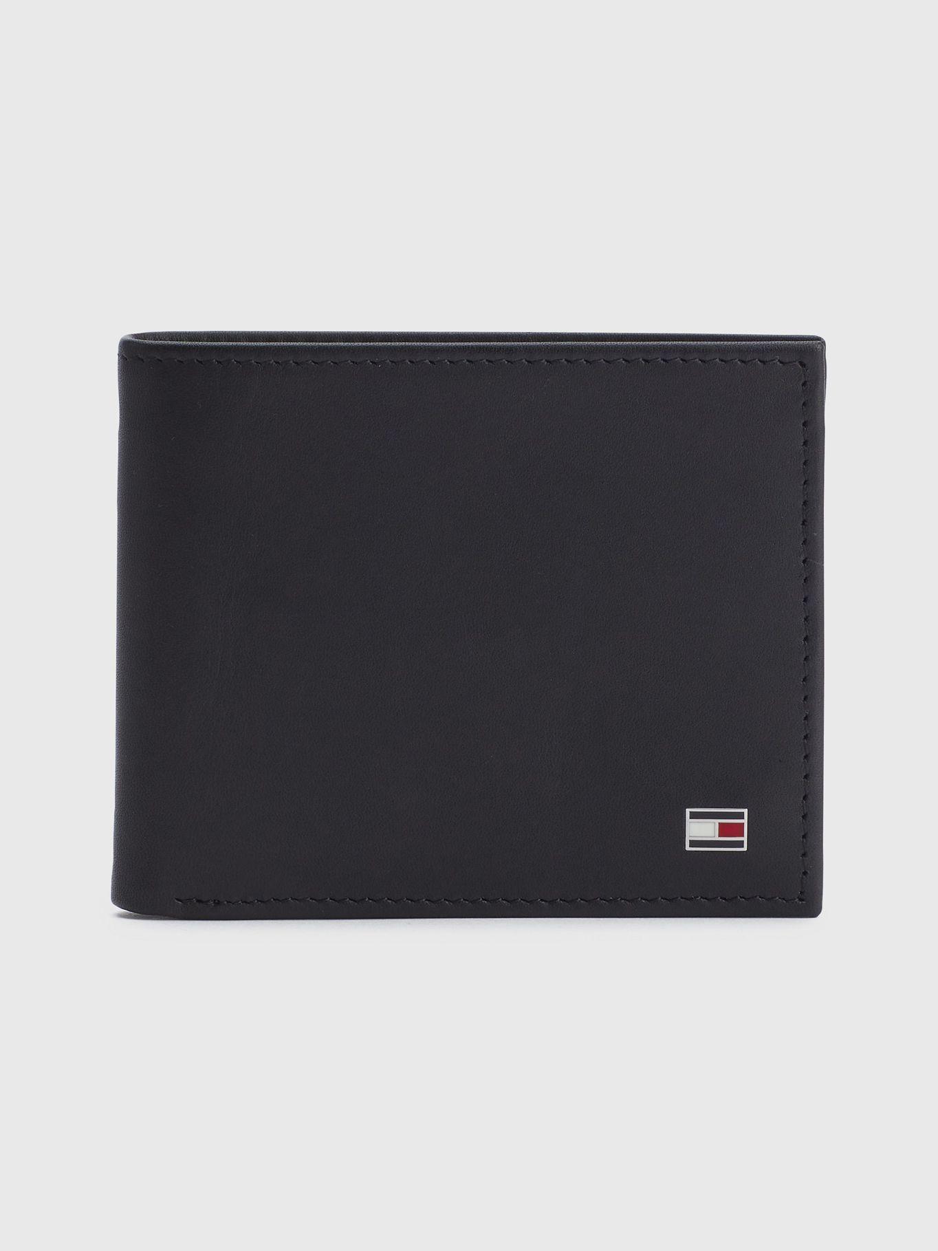 Billetera Small De Cuero Negro Tommy Hilfiger-0