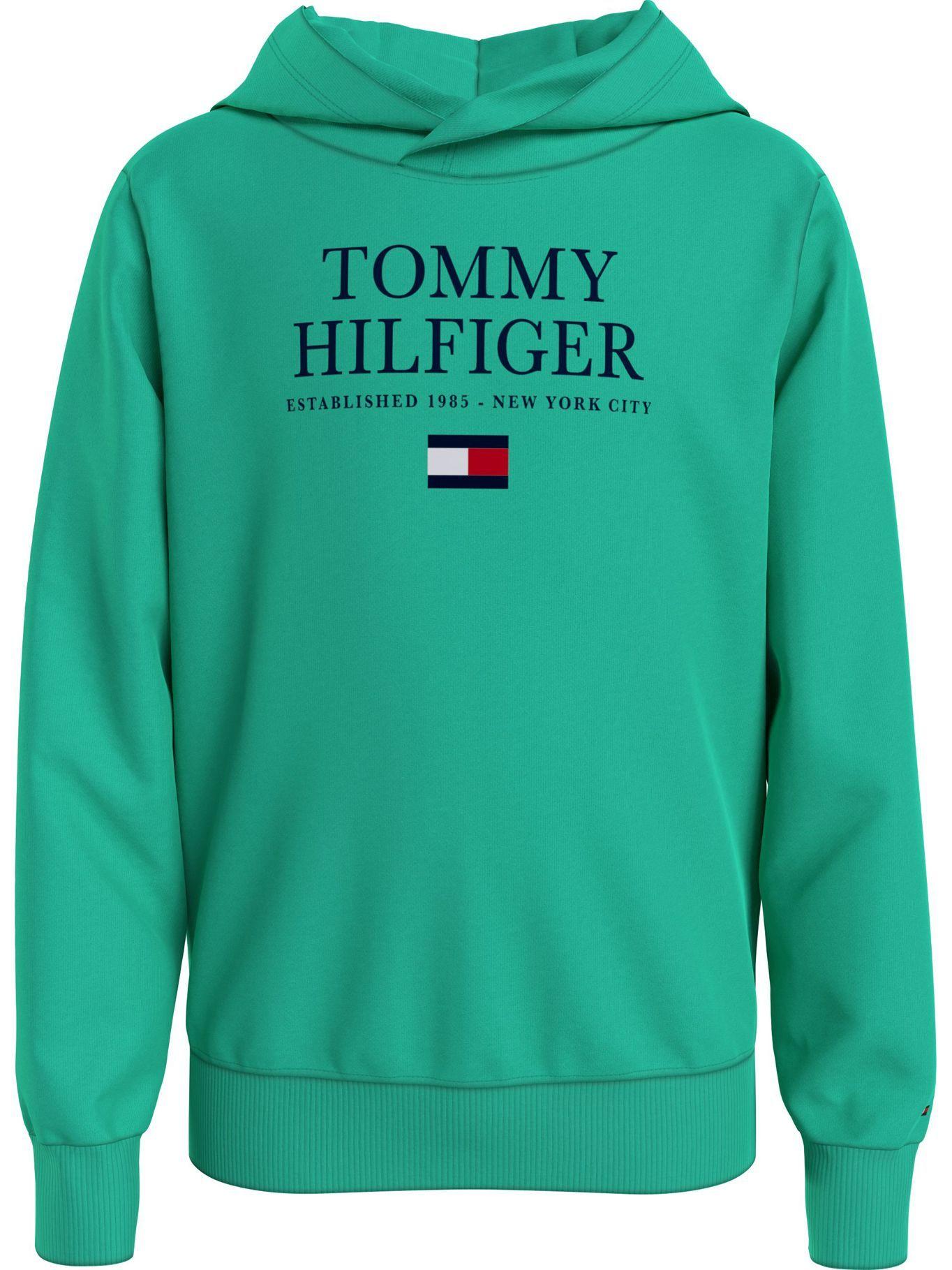 Polerón Hoodie Verde Tommy Hilfiger MY2-0