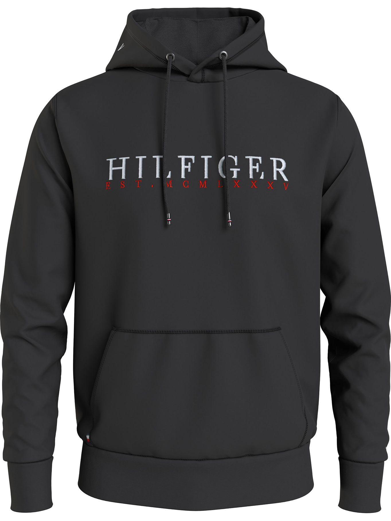 Polerón Signature Negro Tommy Hilfiger A2-0