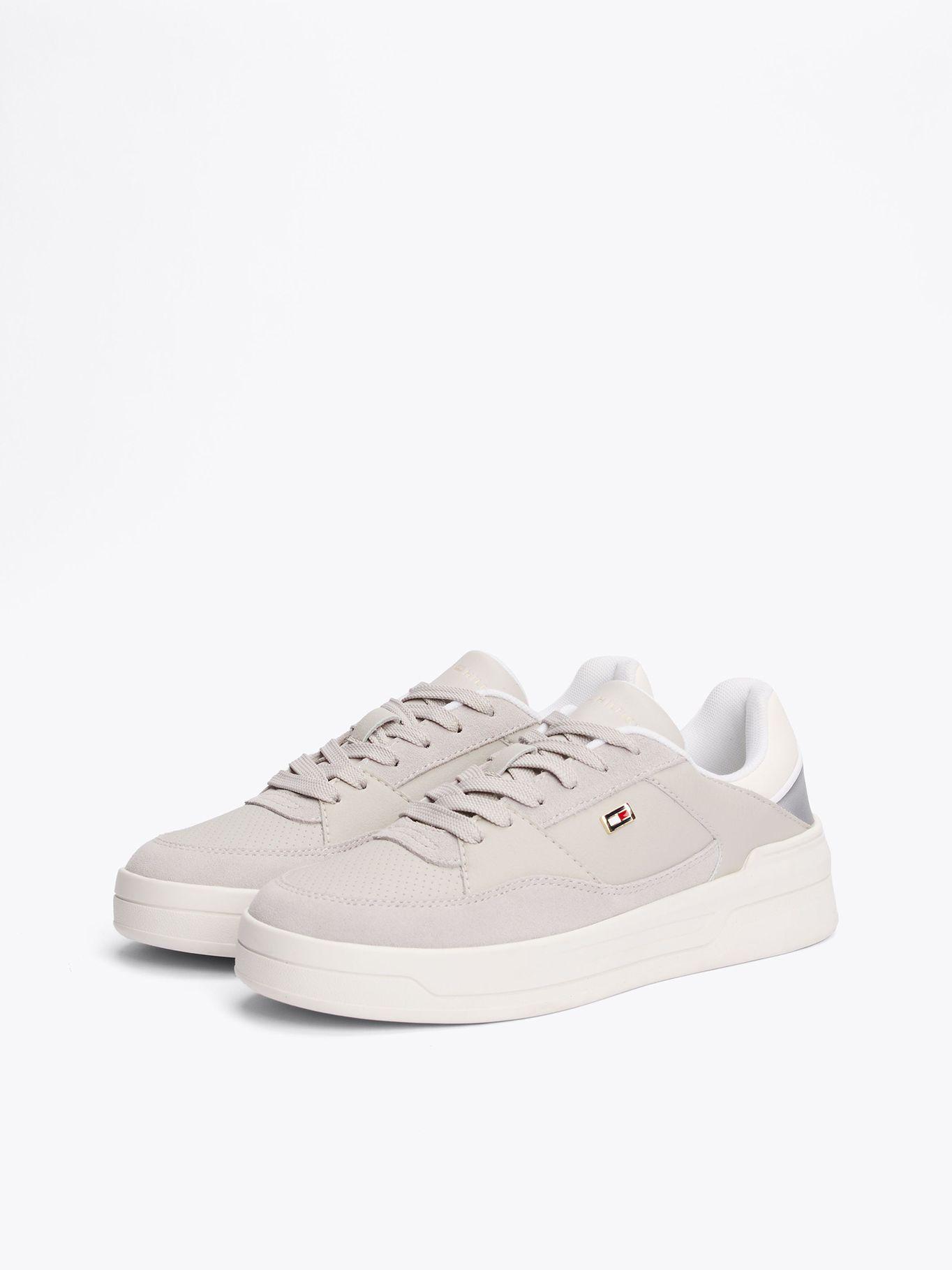Zapatillas Essential Basket Metallic Gris Tommy Hilfiger-0