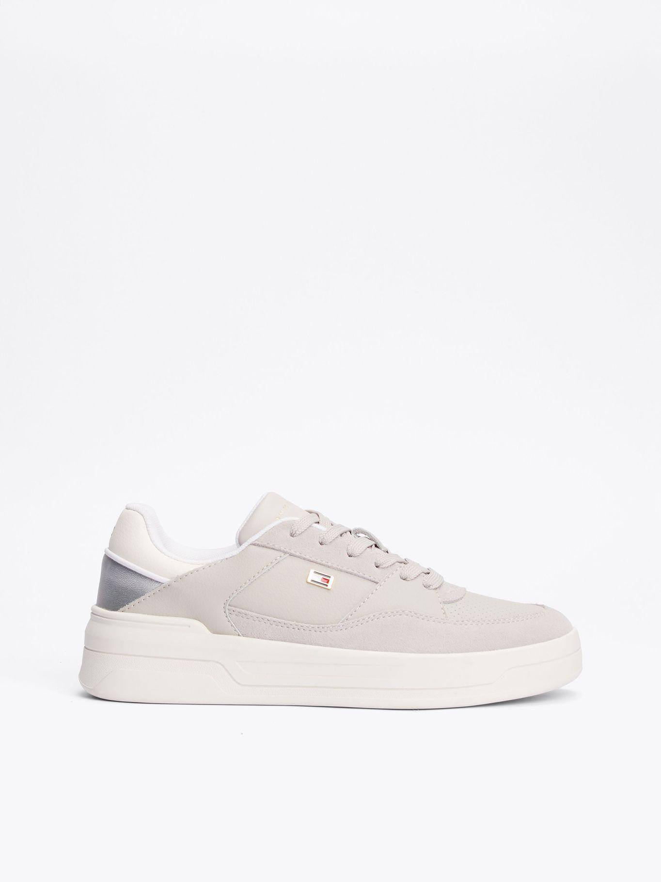 Zapatillas Essential Basket Metallic Gris Tommy Hilfiger-4