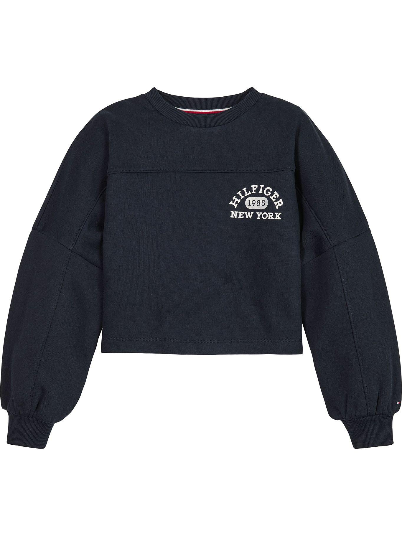 Polerón Varsity Logo C-Neck Azul Tommy Hilfiger-0