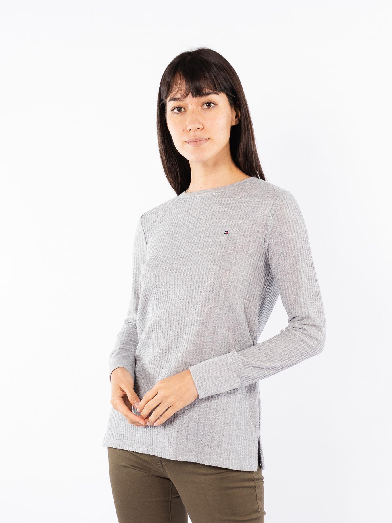 Polera Metalic Color Gris Tommy Hilfiger-0