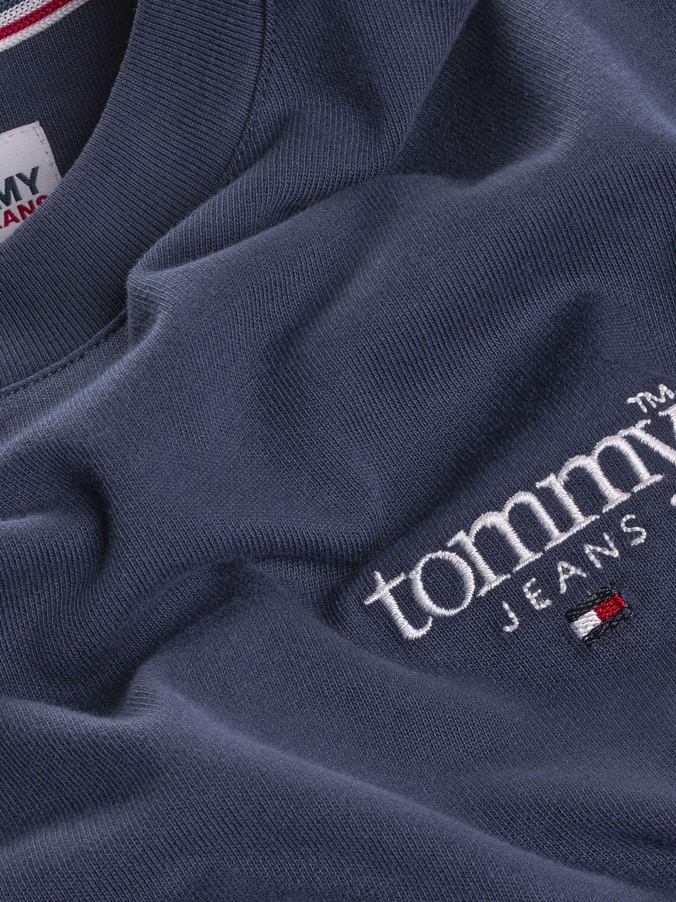 Vestido Con Logo En Las Mangas Azul Tommy Hilfiger-2