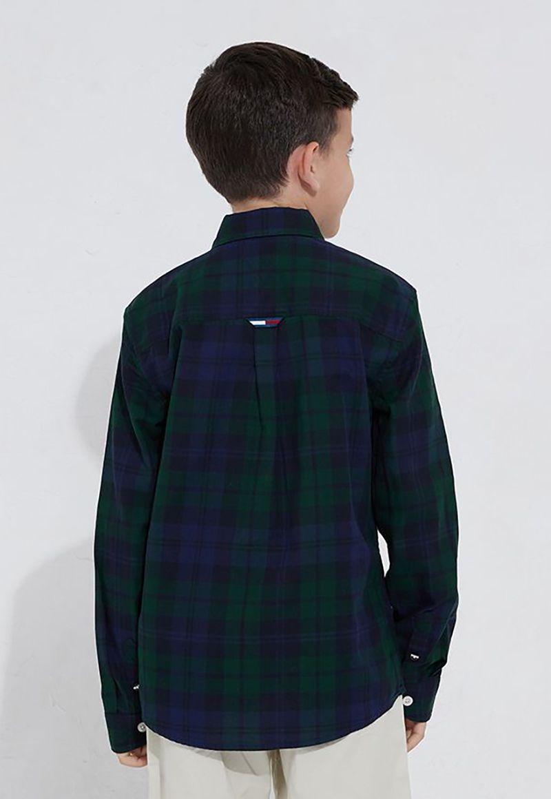 Camisa Tartán Blck Negro Tommy Hilfiger-2