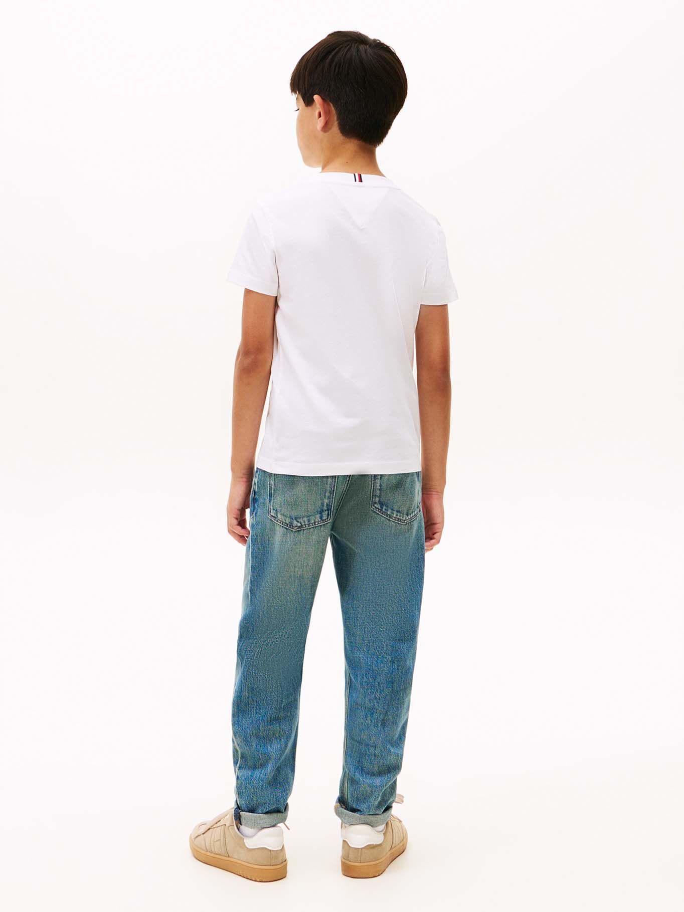 Polera Con Logo Varsity Blanco Tommy Hilfiger-2