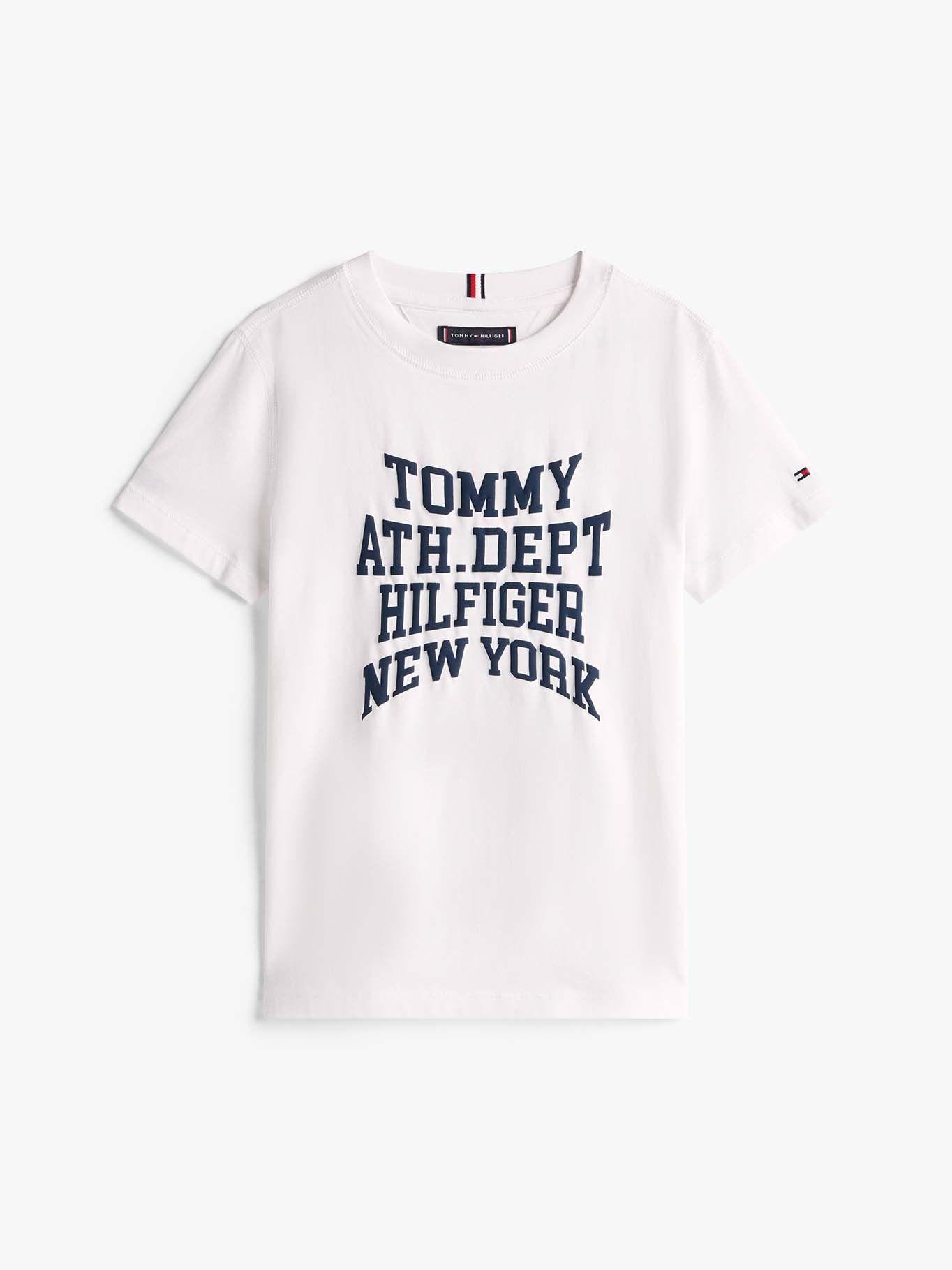 Polera Con Logo Varsity Blanco Tommy Hilfiger-4