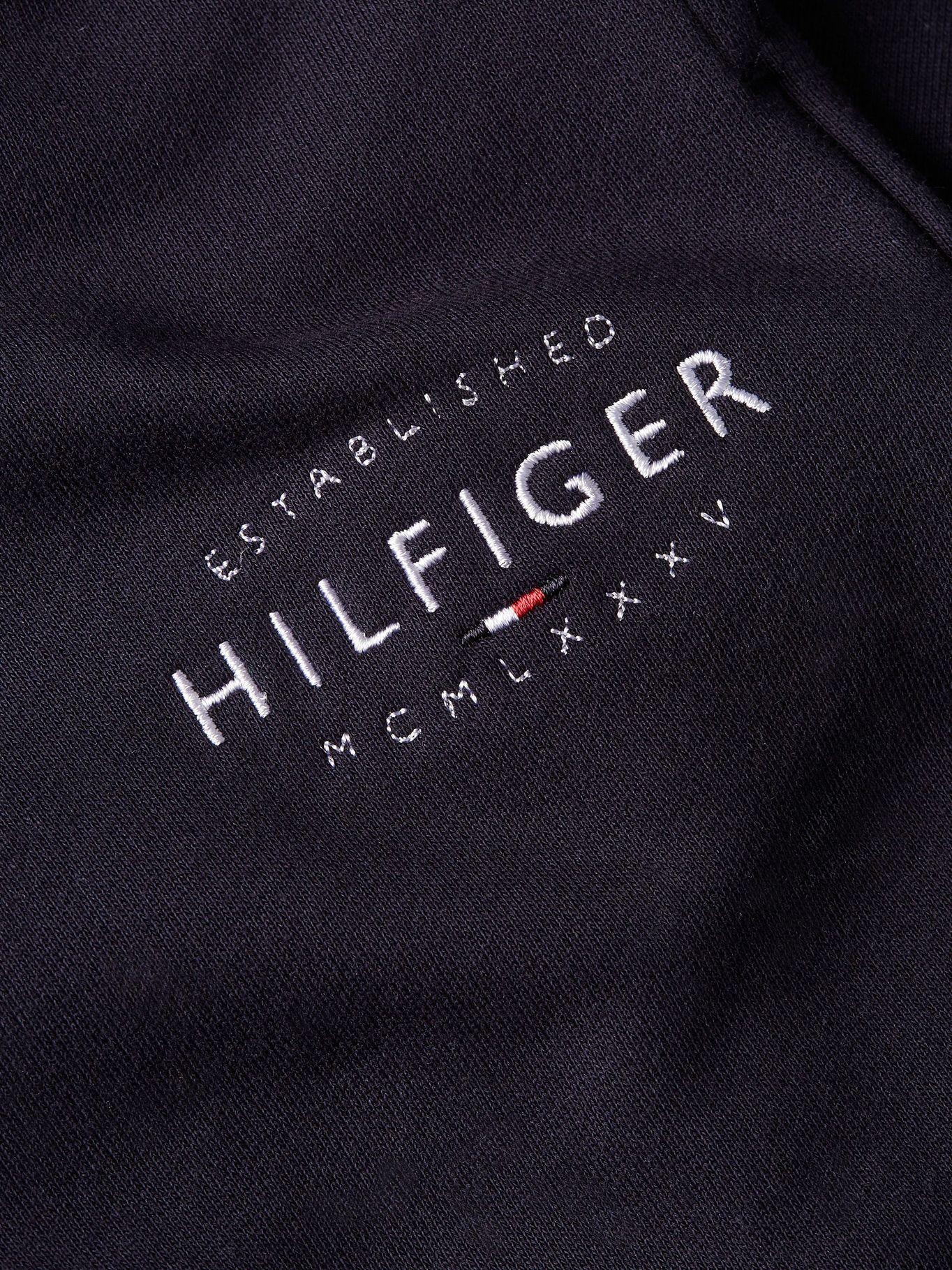 Pantalón Jogger Straight Con Logo Azul Tommy Hilfiger-3
