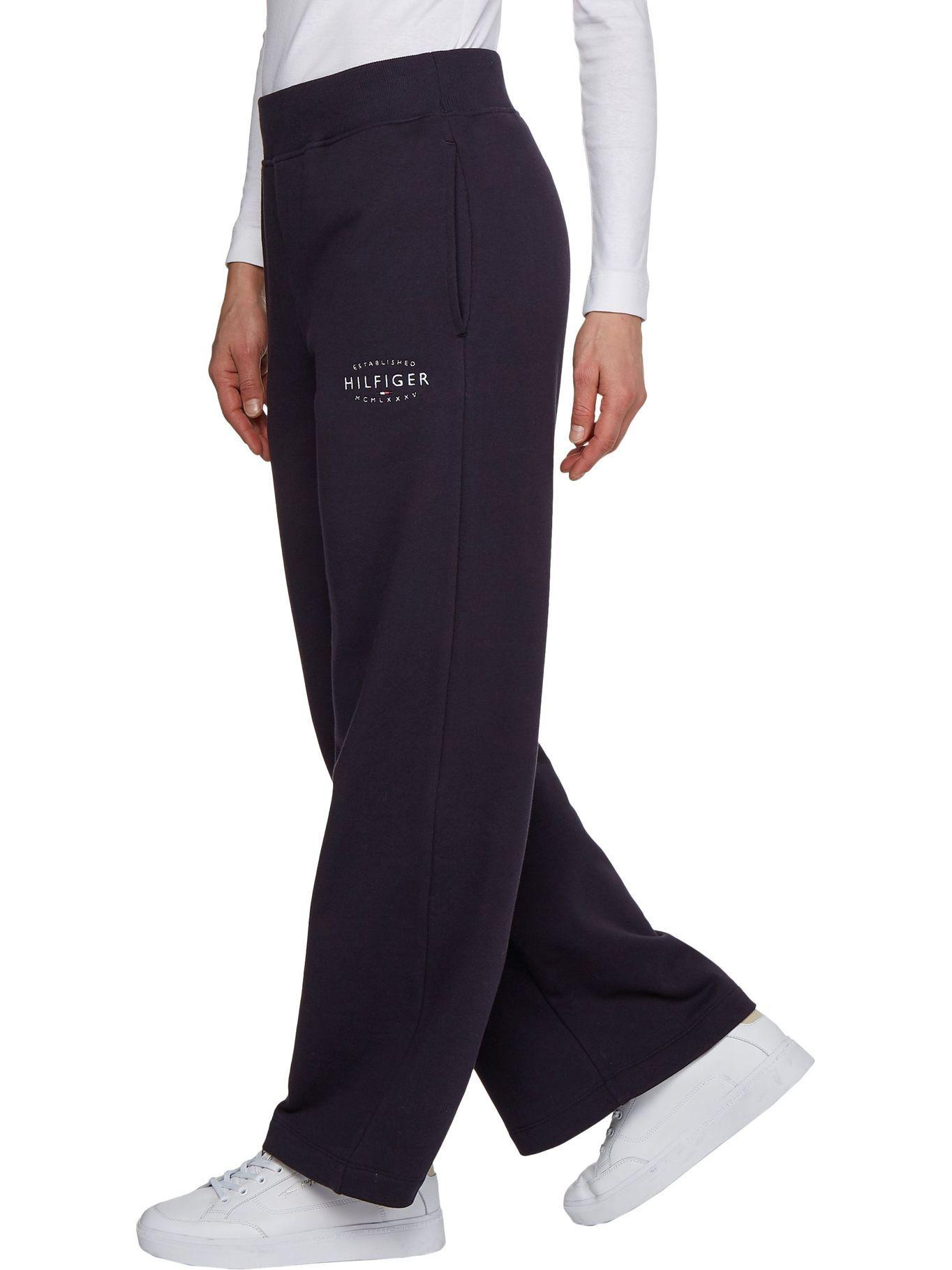 Pantalón Jogger Straight Con Logo Azul Tommy Hilfiger-2