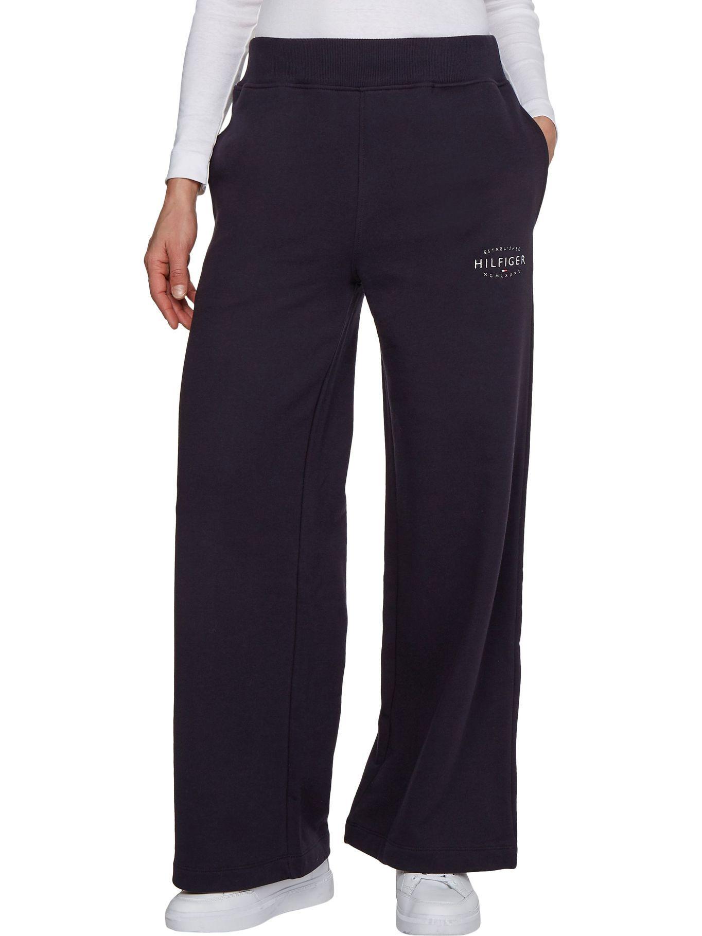 Pantalón Jogger Straight Con Logo Azul Tommy Hilfiger-0