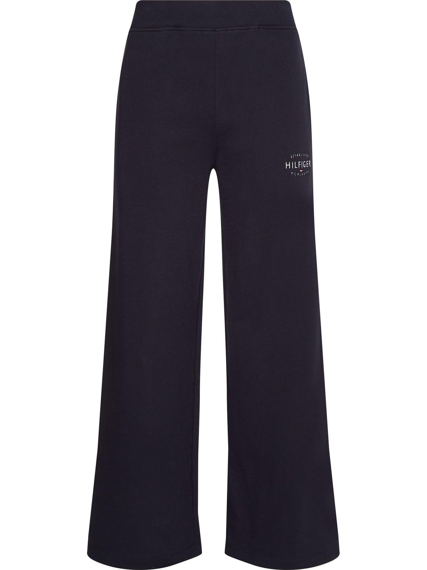 Pantalón Jogger Straight Con Logo Azul Tommy Hilfiger-4
