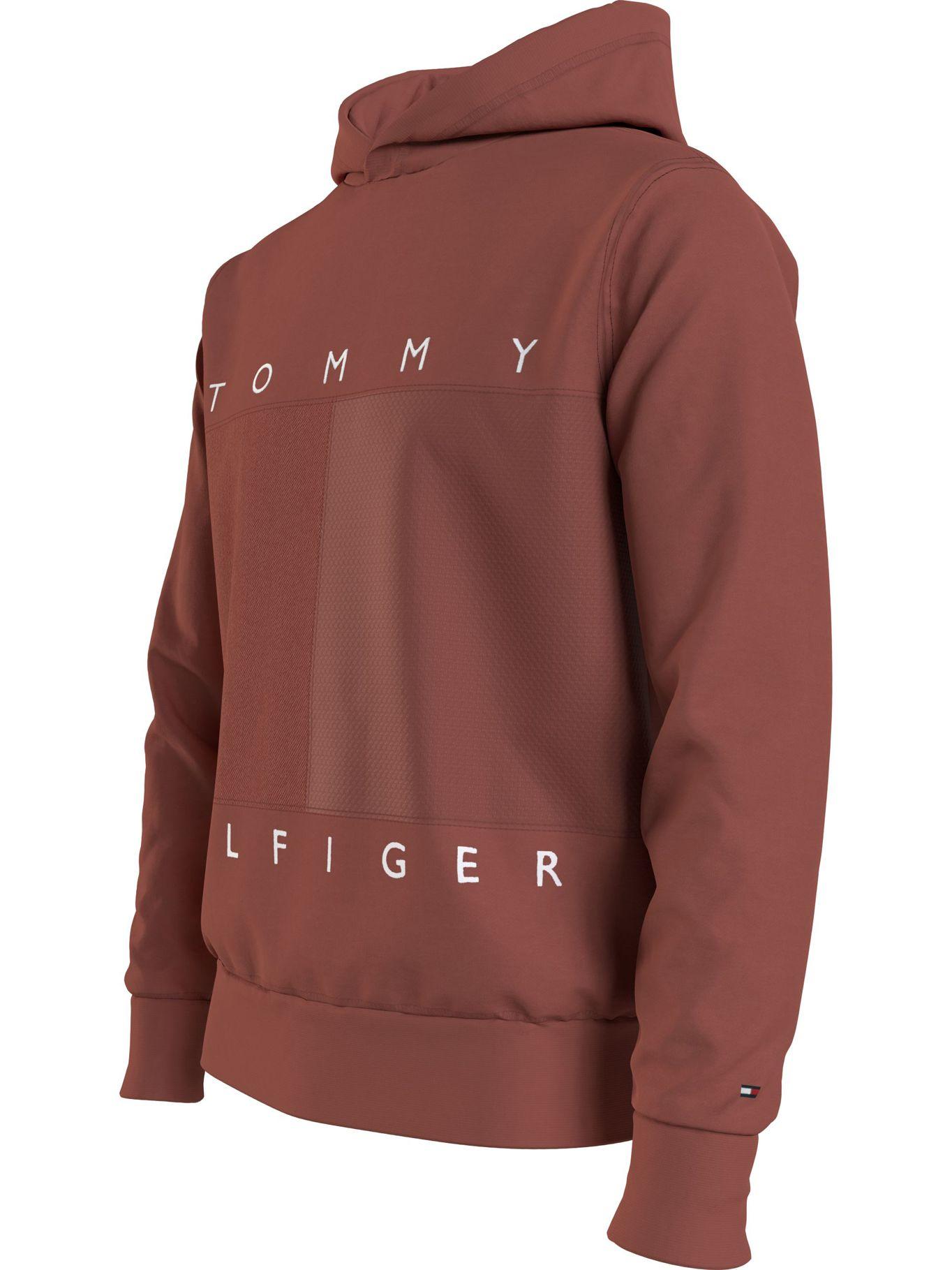 Polerón Hoodie Signature Logo Rojo Tommy Hilfiger-2