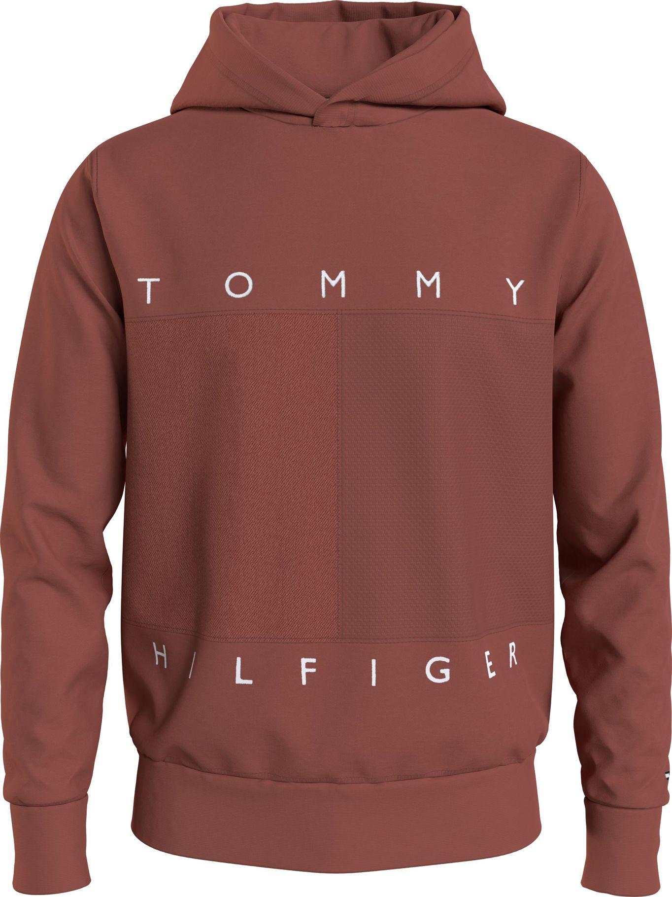 Polerón Hoodie Signature Logo Rojo Tommy Hilfiger-0