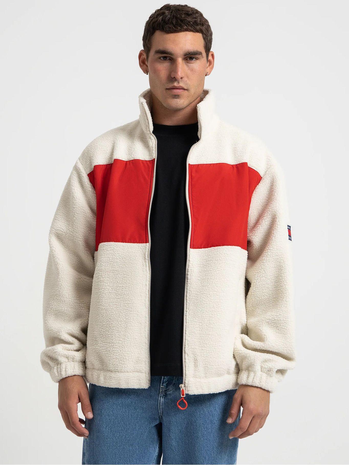 Chaqueta Relax Polar Beige Tommy Jeans-0