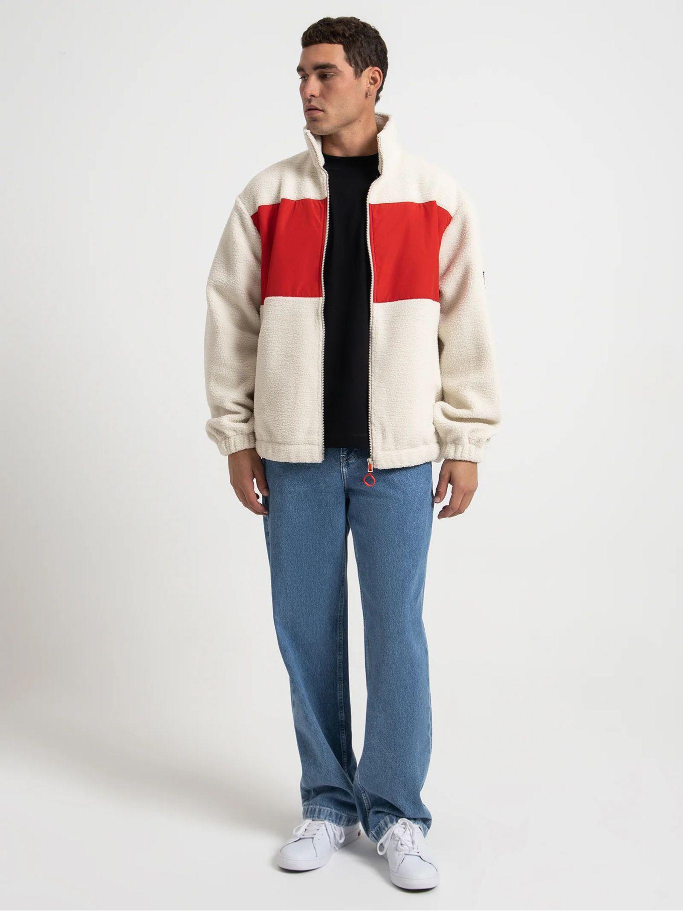 Chaqueta Relax Polar Beige Tommy Jeans-1