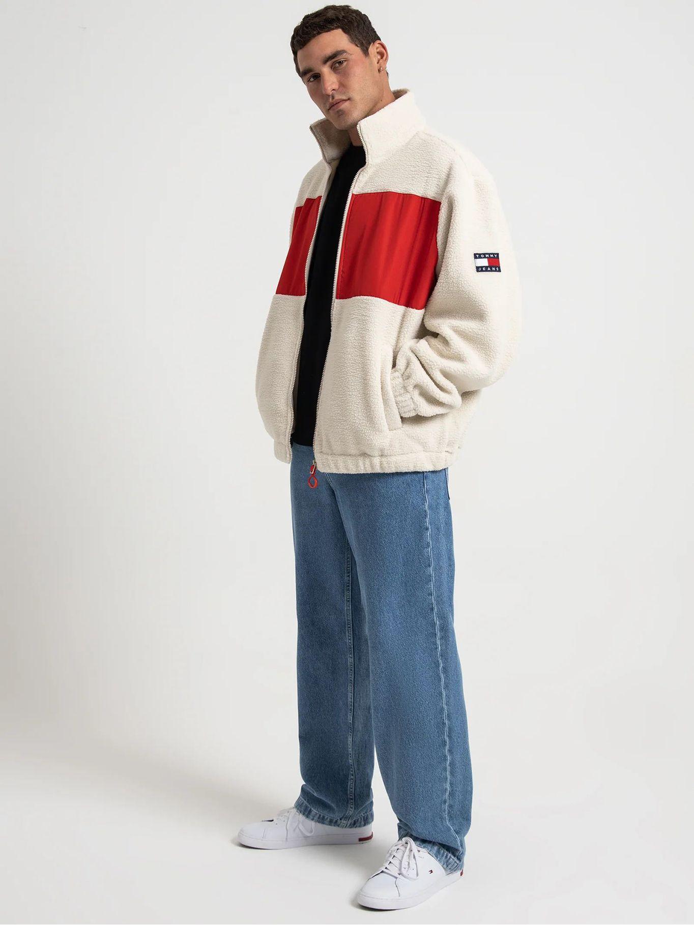 Chaqueta Relax Polar Beige Tommy Jeans-3