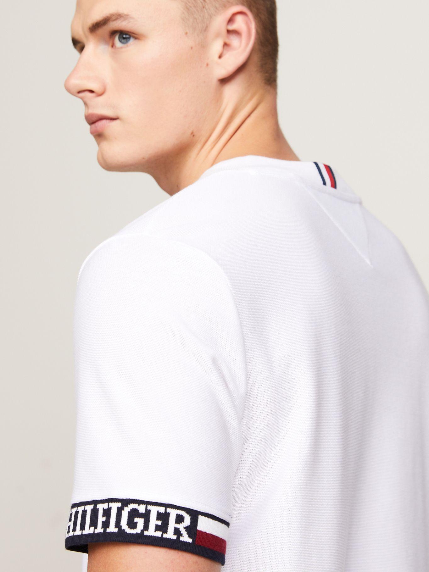 POLERA MONOTYPE BOLD LOGO BLANCO TOMMY HILFIGER-3