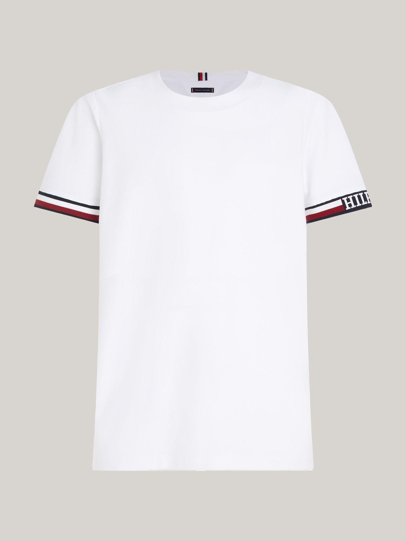 POLERA MONOTYPE BOLD LOGO BLANCO TOMMY HILFIGER-4
