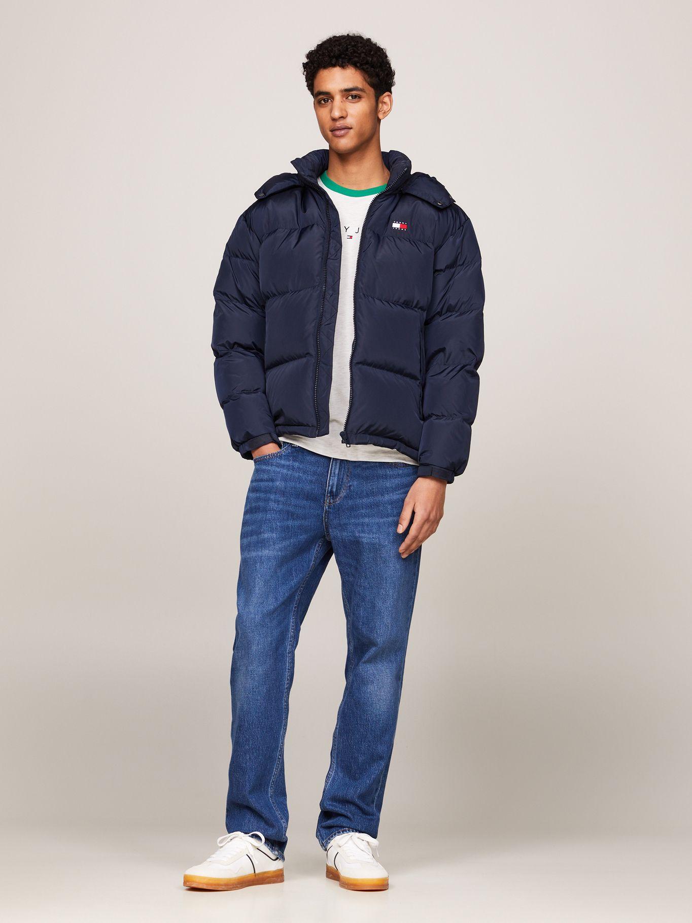 Parka Alaska Acolchada De Plumón Azul Tommy Hilfiger-1