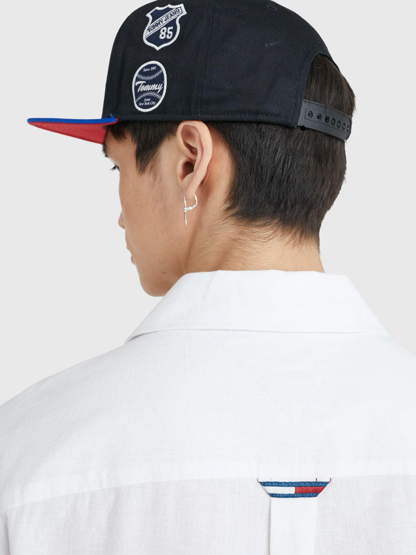 Camisa Linen Camp Blanco Tommy Jeans-3