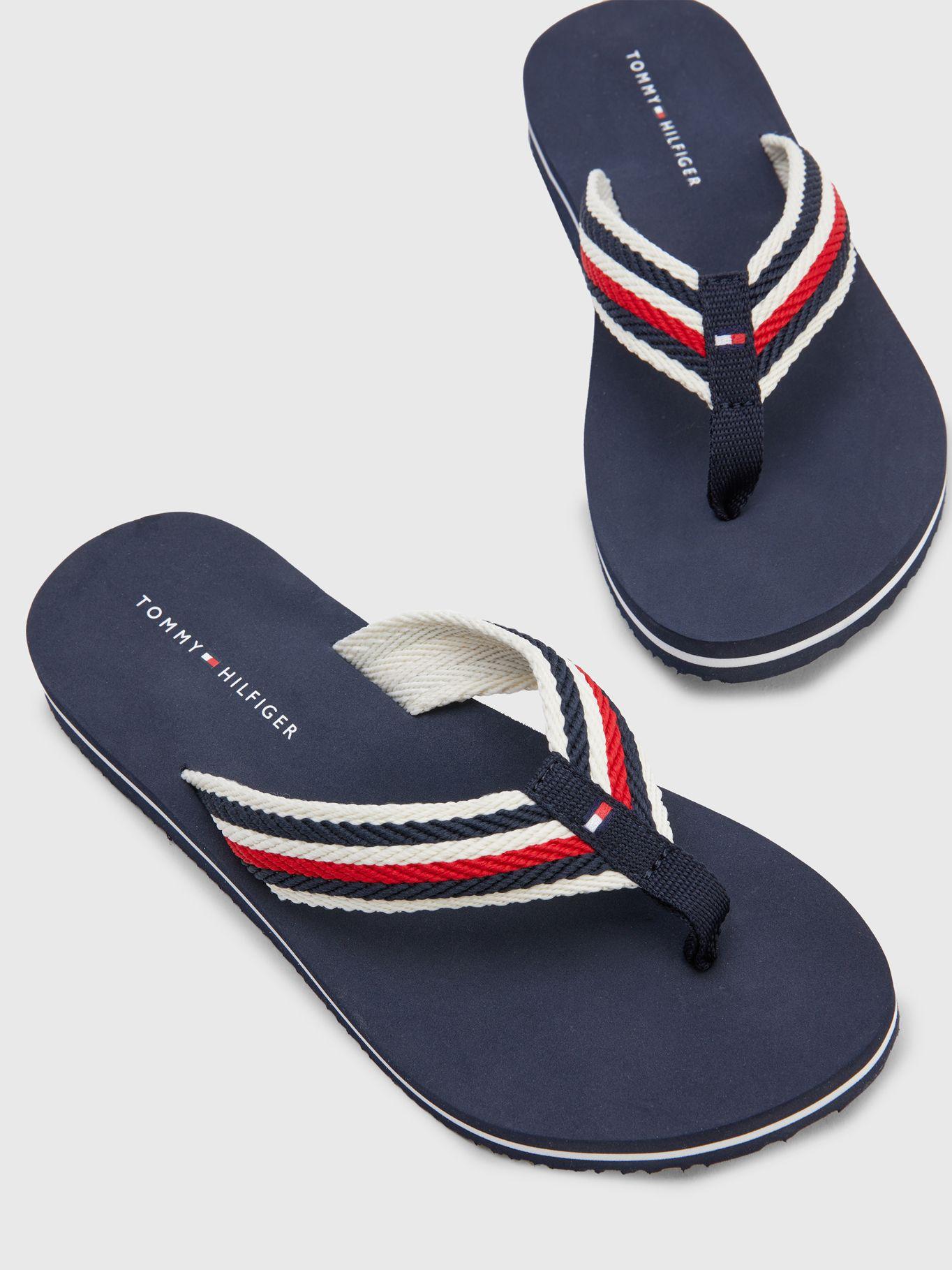 Sandalias Essential Global Stripe Azul Tommy Hilfiger-3