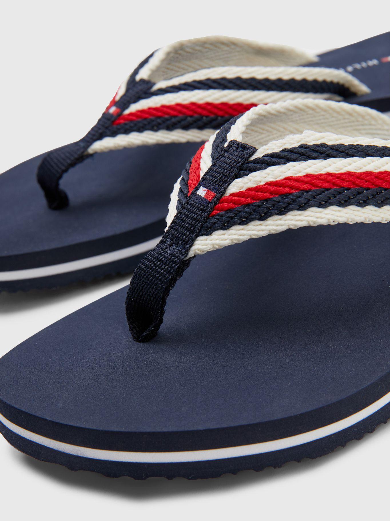 Sandalias Essential Global Stripe Azul Tommy Hilfiger-2